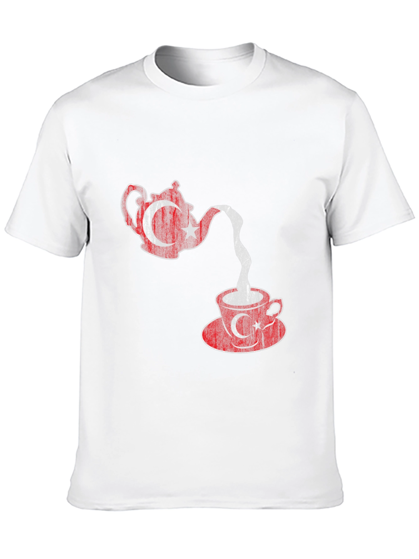 Turkey Tea Flag Graphic T-Shirt