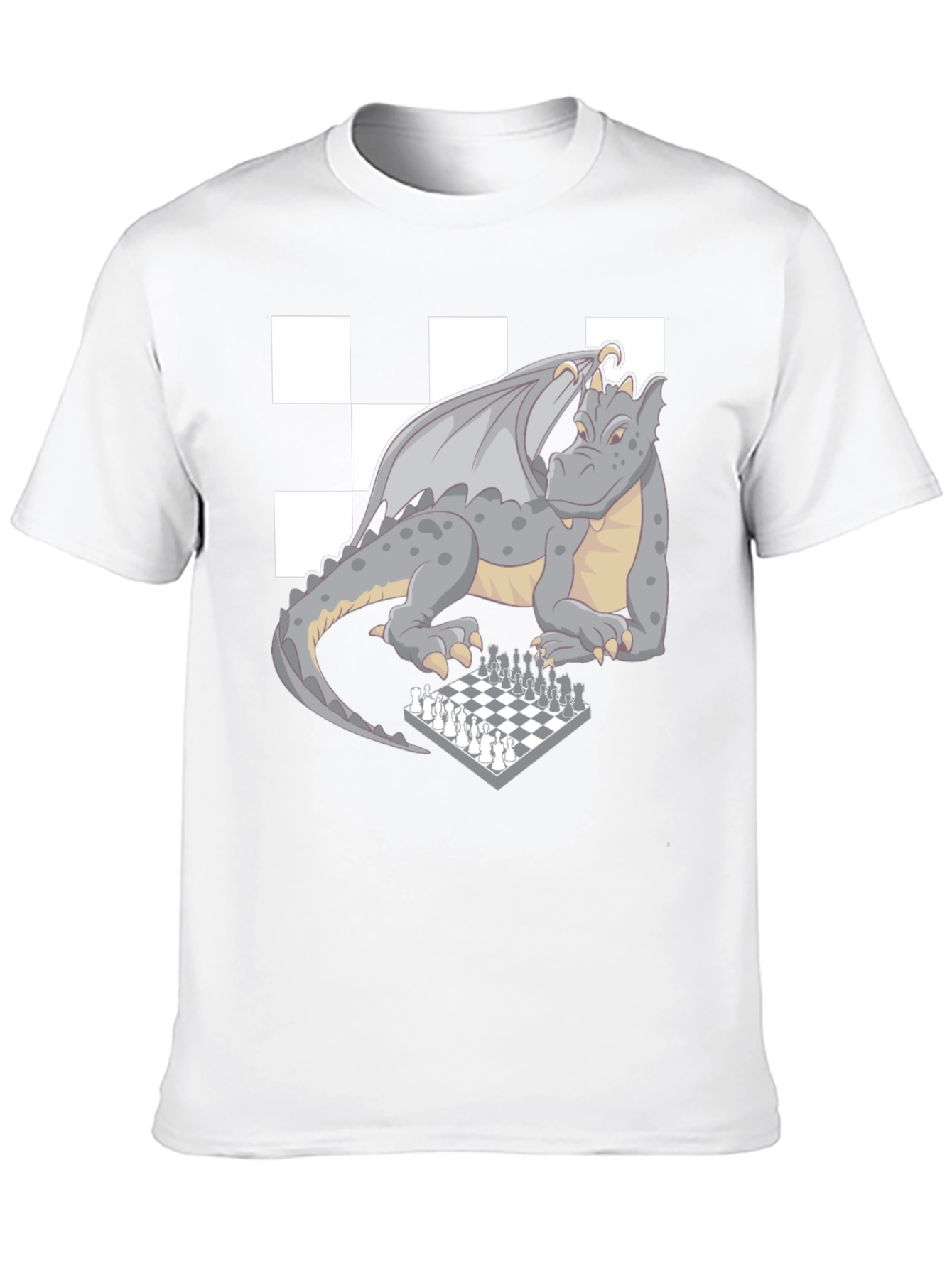 Dragon Chess Master T-Shirt - Novelty Graphic Tee