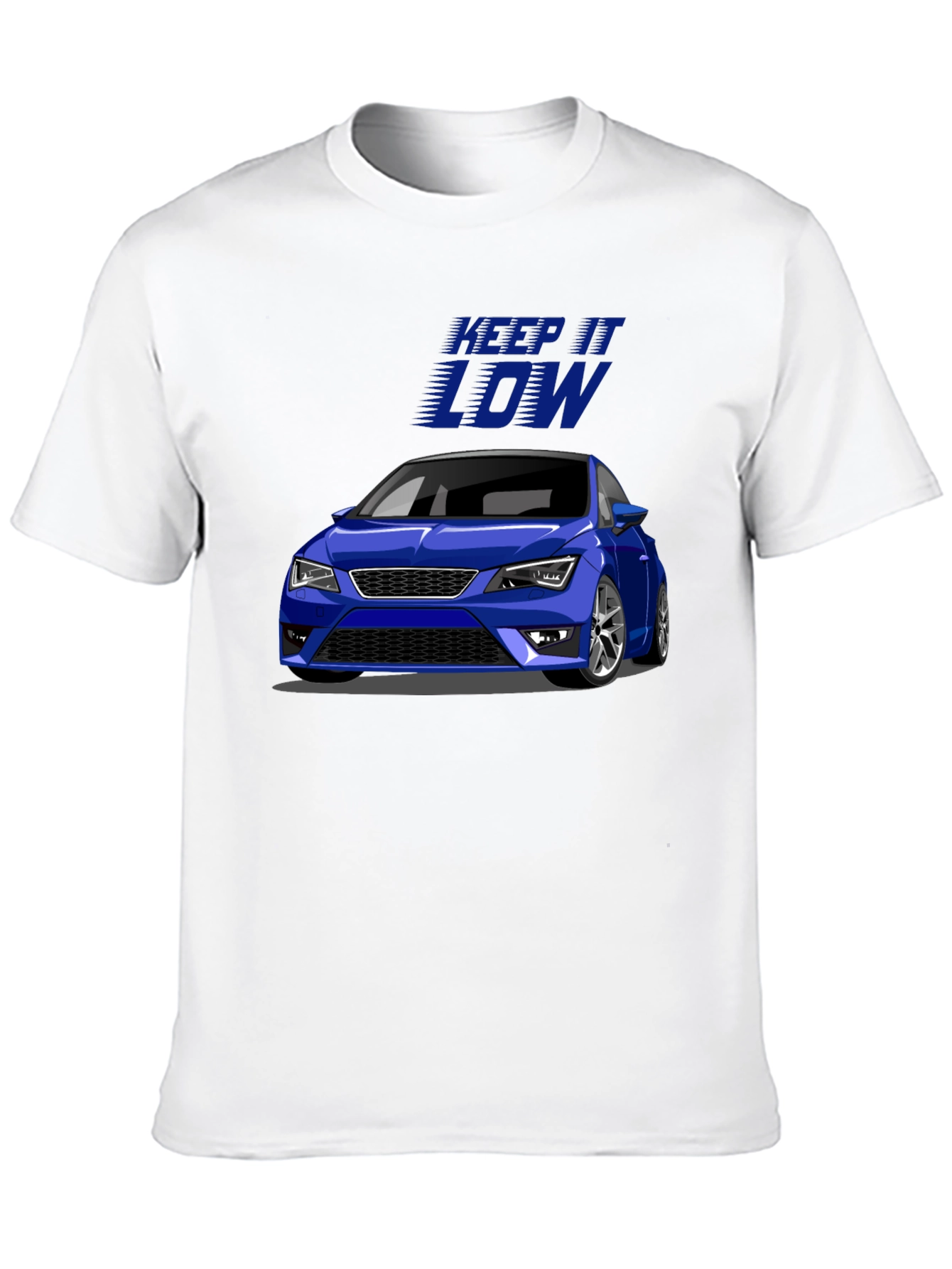Keep it Low Car T-Shirt - Automotive Enthusiast Tee