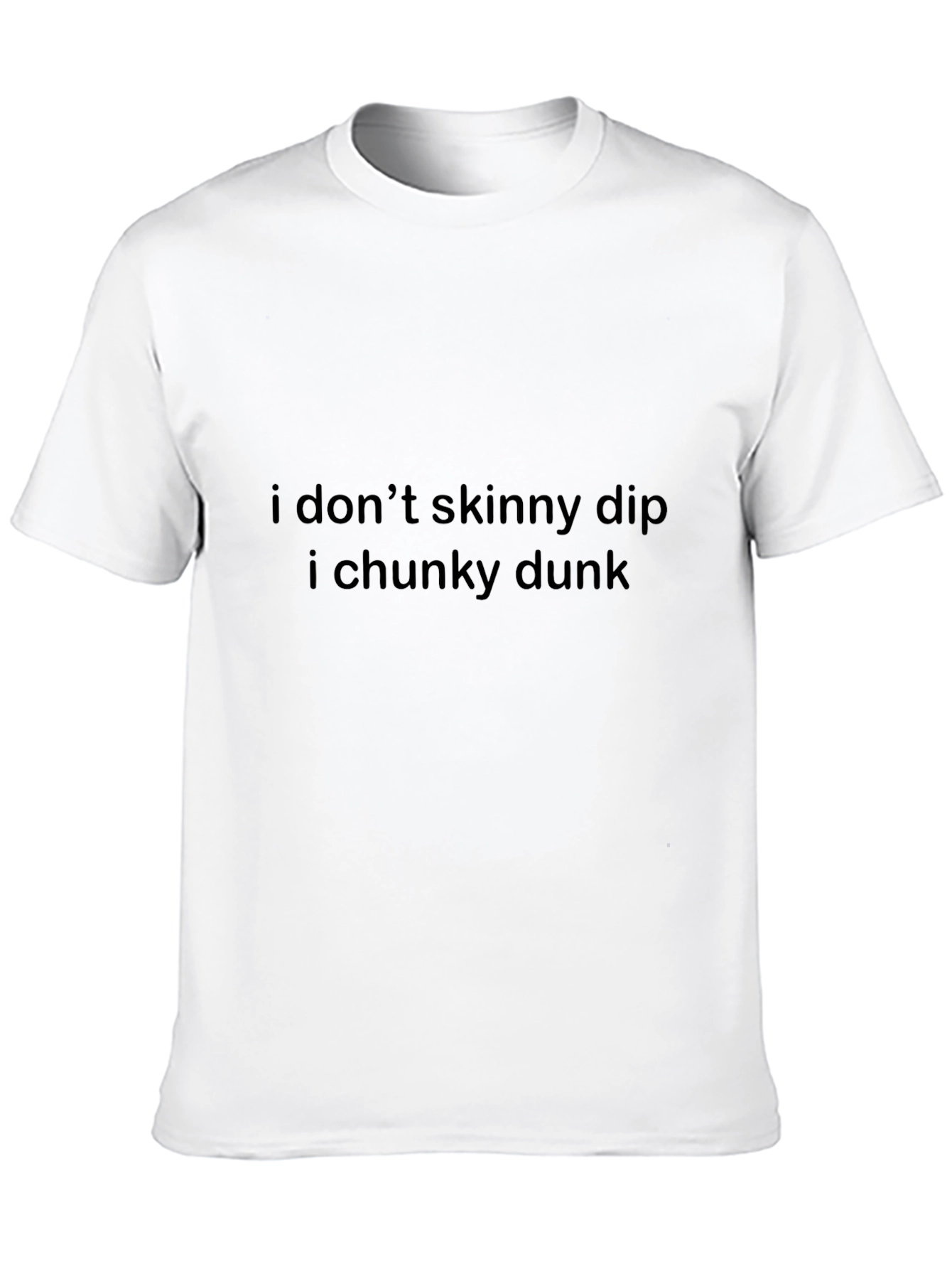 Chunky Dunk T-Shirt - Funny Slogan Tee