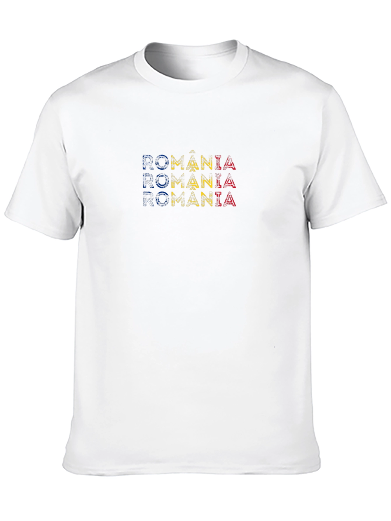 Romania Flag T-Shirt Patriotic Tee