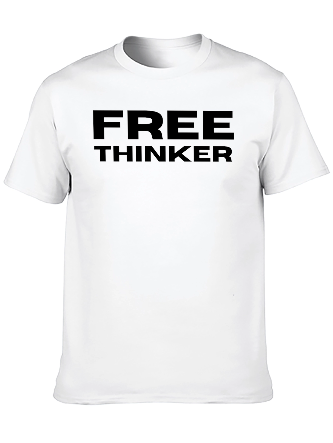 Free Thinker Graphic Tee - Black