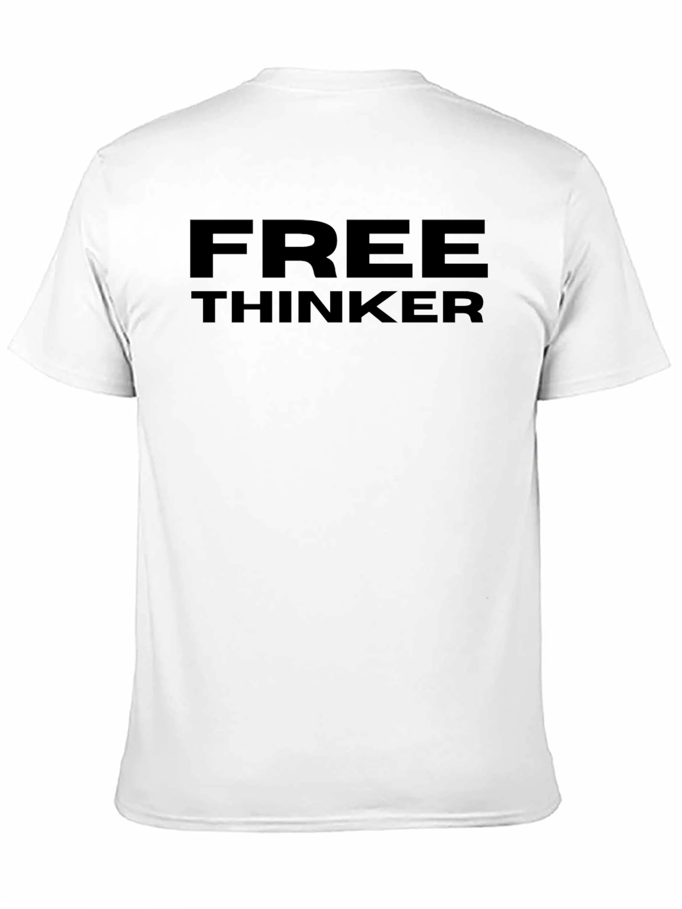 Free Thinker Graphic Tee - Black