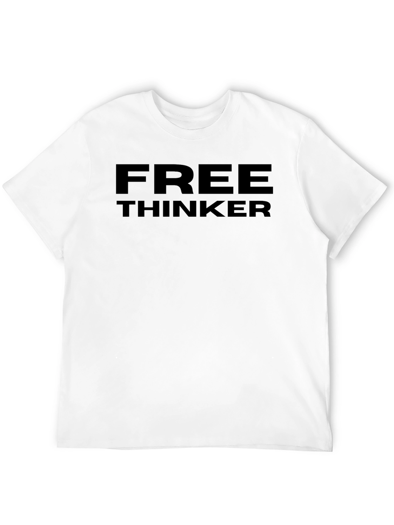 Free Thinker Graphic Tee - Black