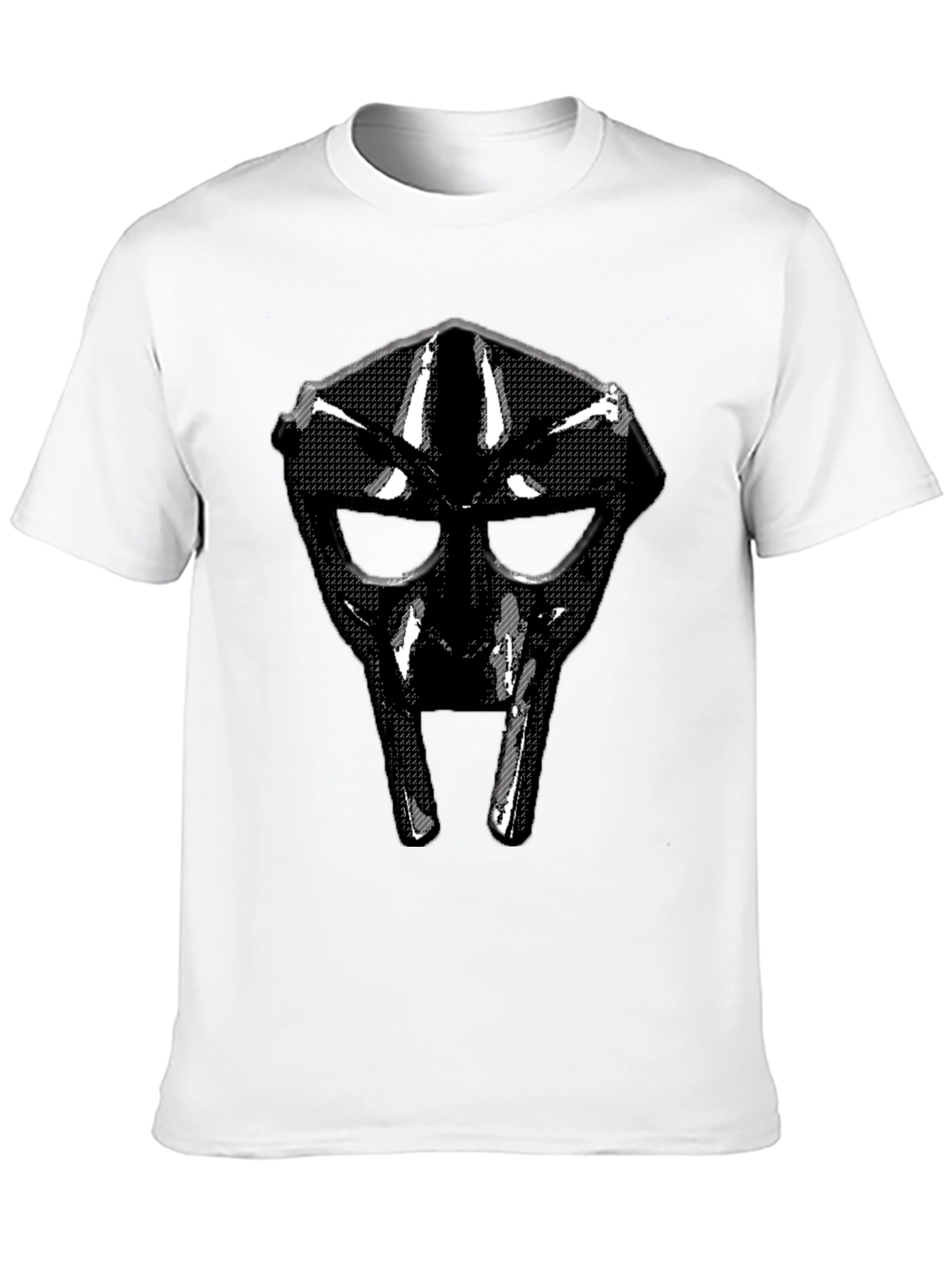 MF DOOM Mask Graphic Black T-Shirt Hip Hop Tee