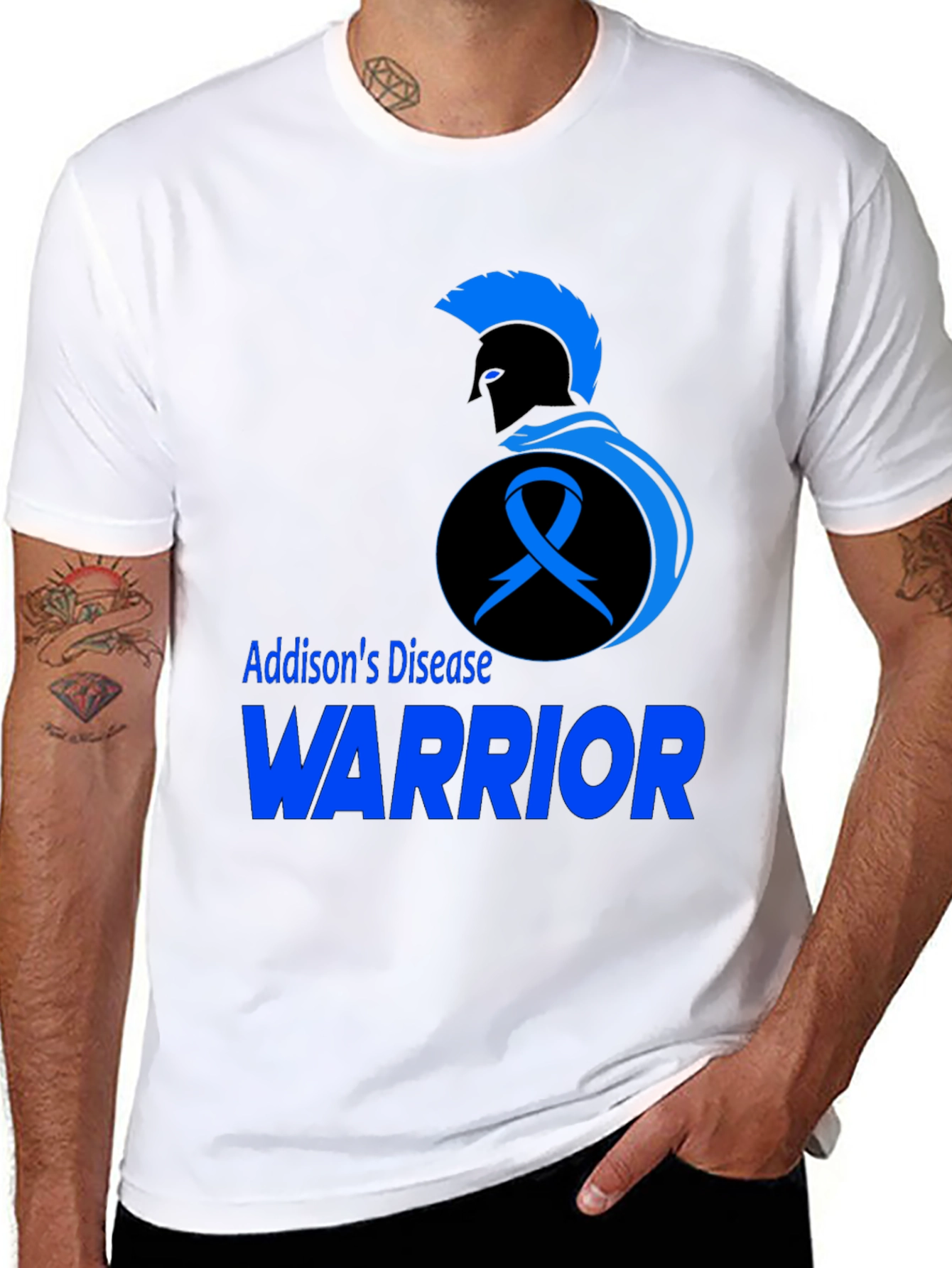 Addisons Disease Warrior T-Shirt