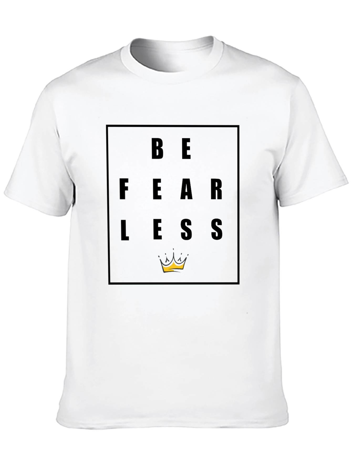 Be Fearless Graphic T-Shirt - Black