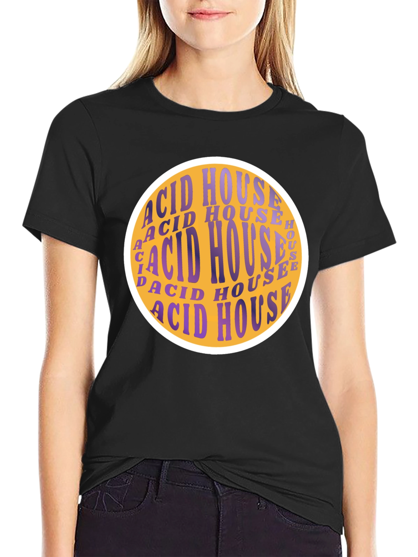 Acid House Graphic Tee - Retro Rave Vibes