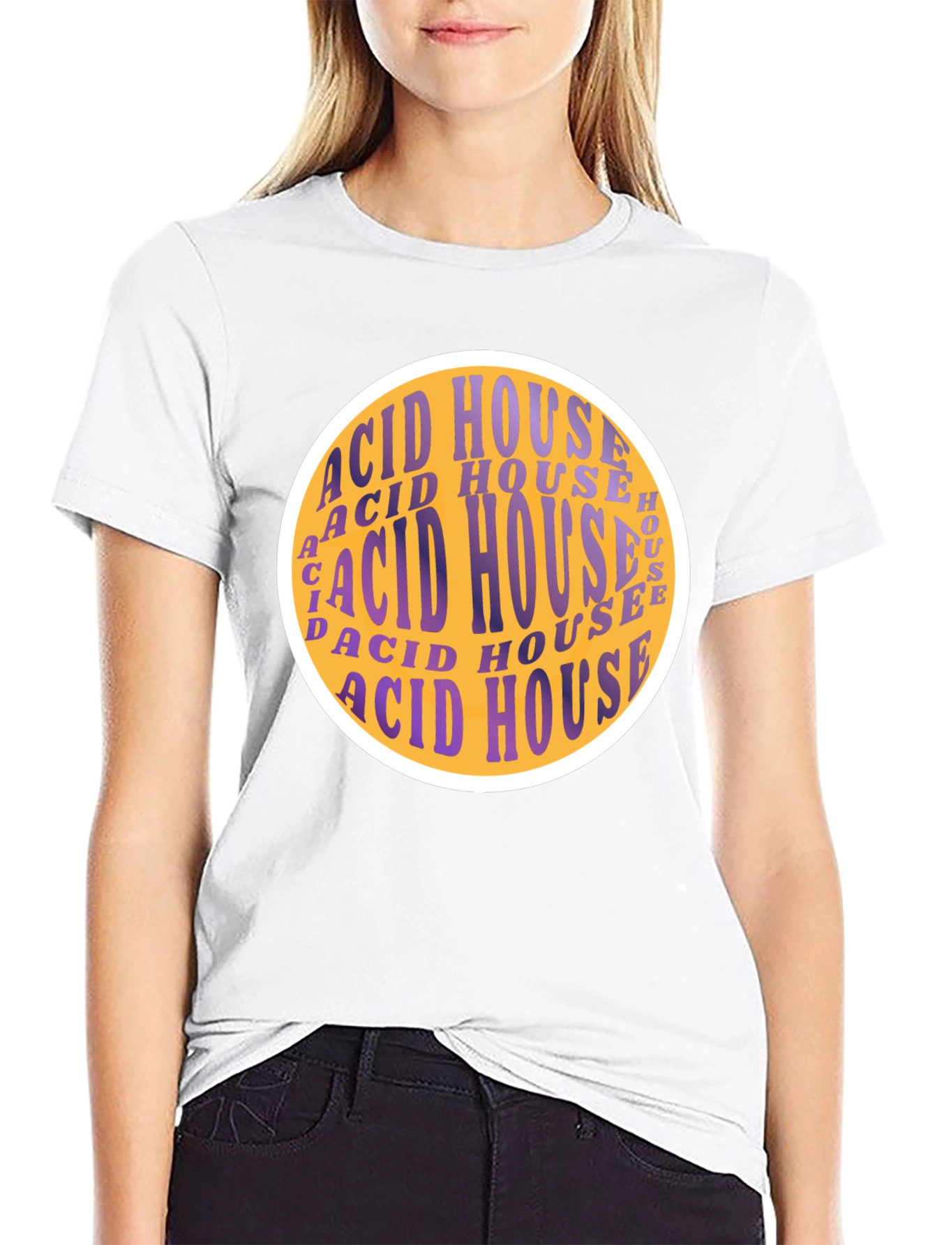 Acid House Graphic Tee - Retro Rave Vibes