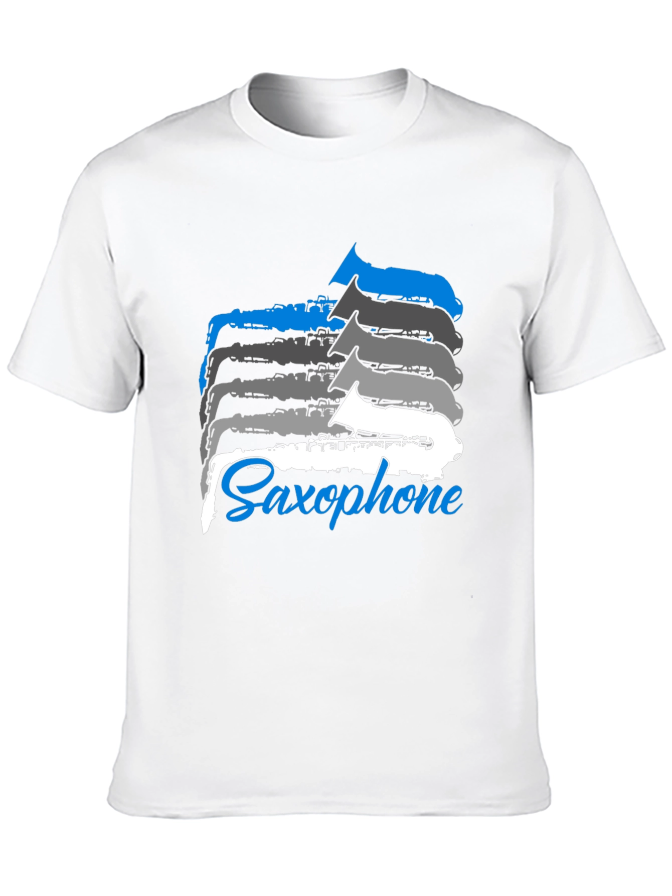 Saxophone Music T-Shirt - Cool Musician Tee