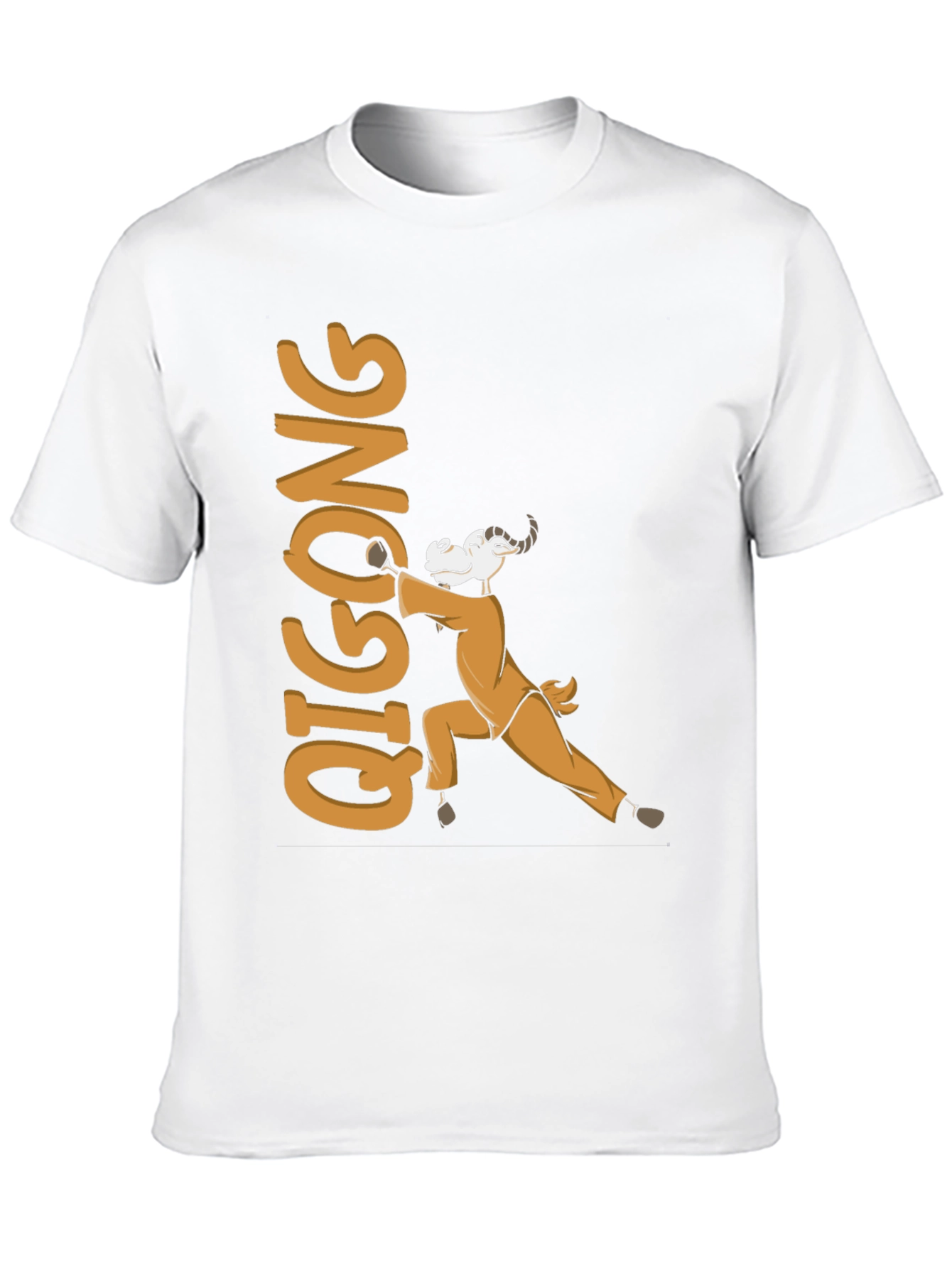 Qigong Goat Graphic Tee - Martial Arts Style