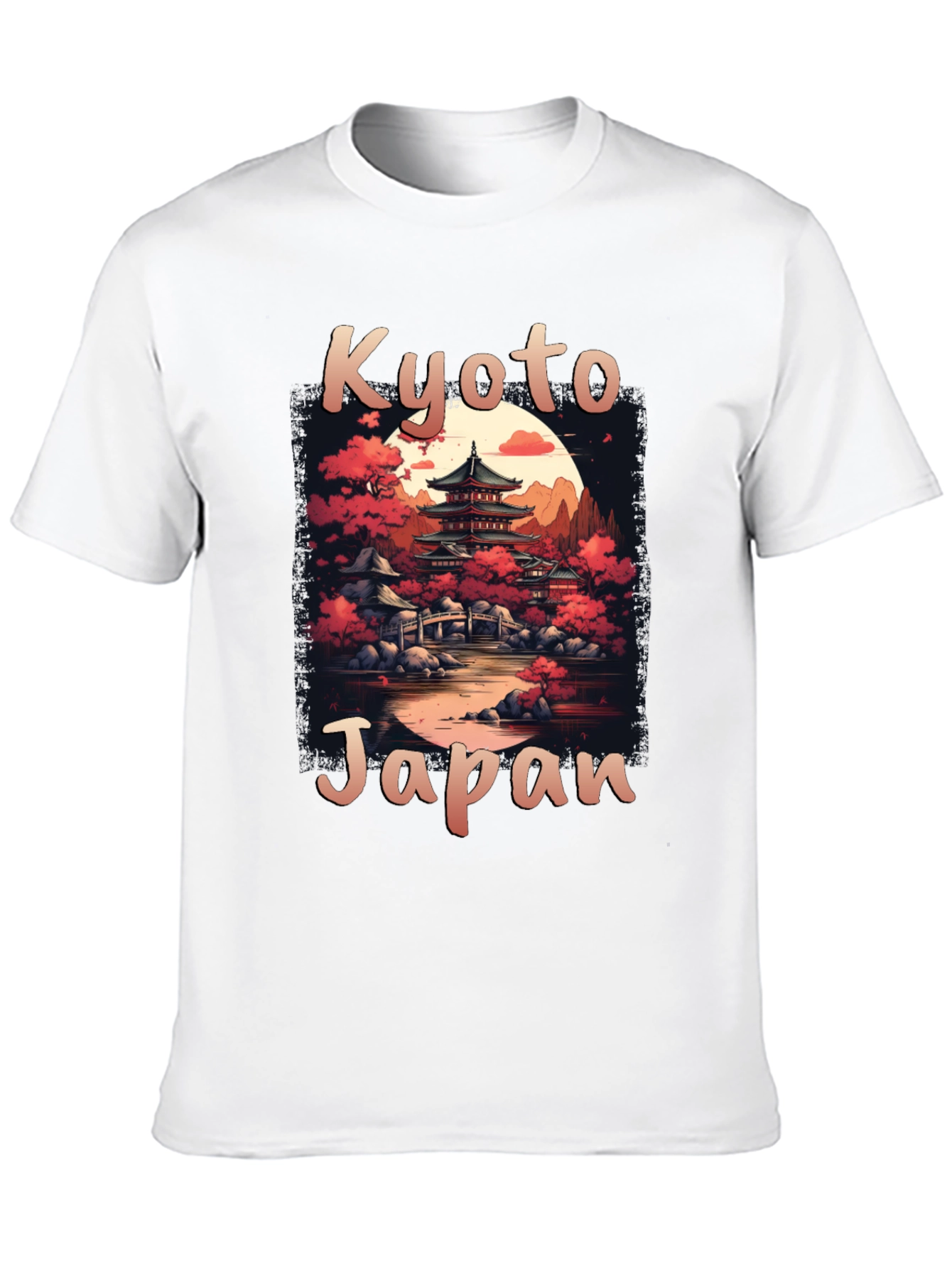 Kyoto Japan T-Shirt - Unique Graphic Tee