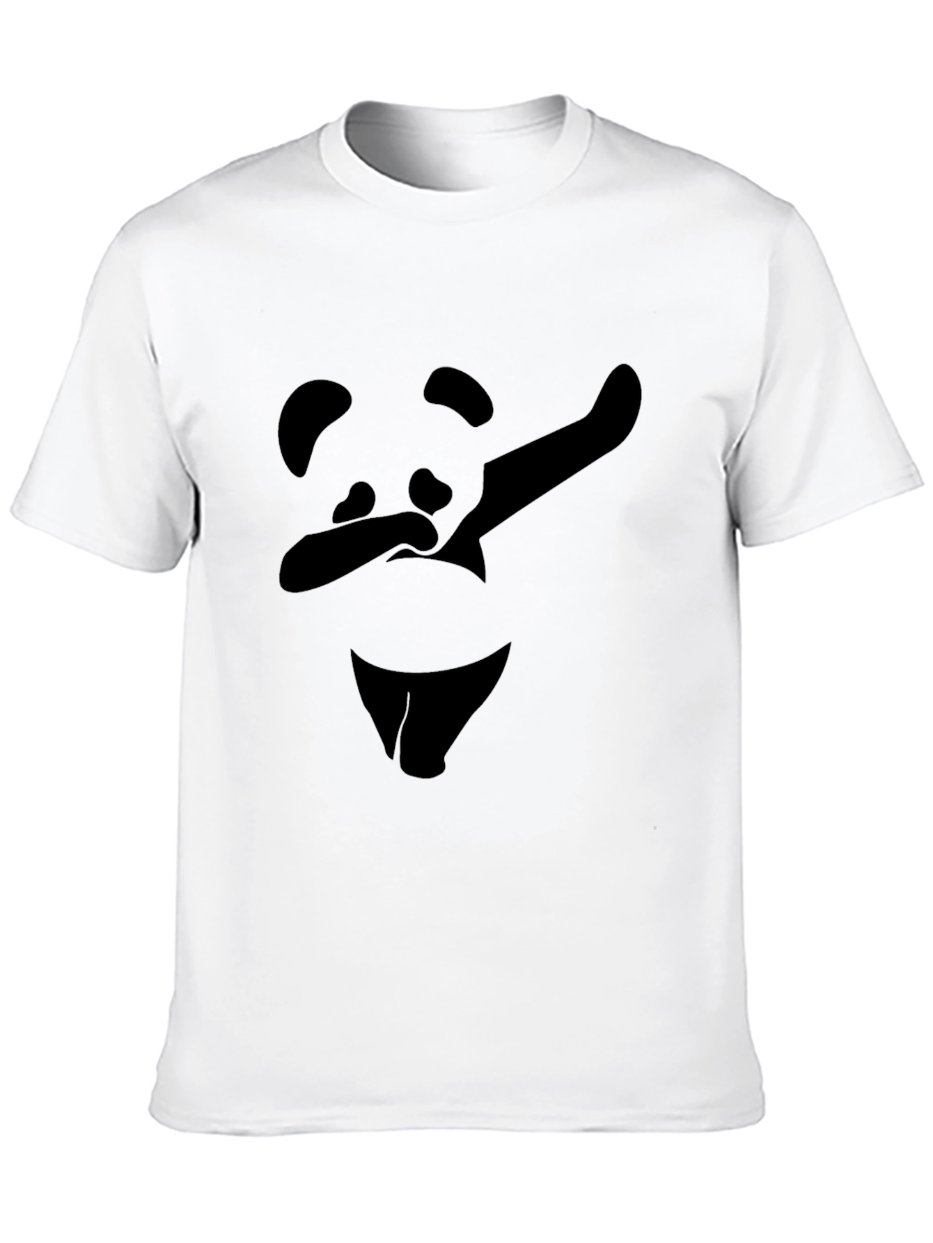 Dabbing Panda Black T-Shirt - Fun Graphic Tee