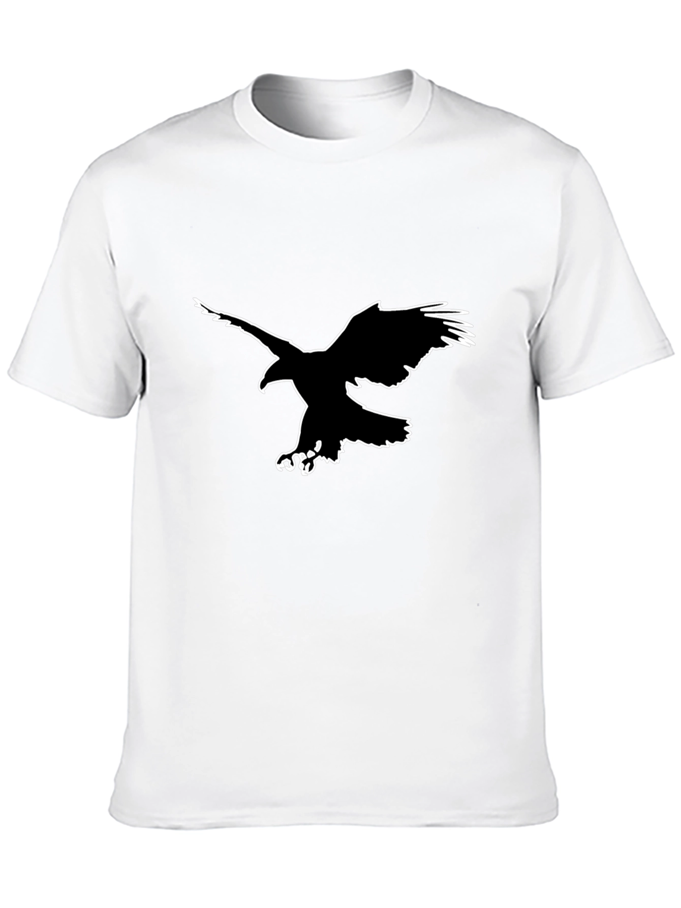Black Eagle Outline T-Shirt