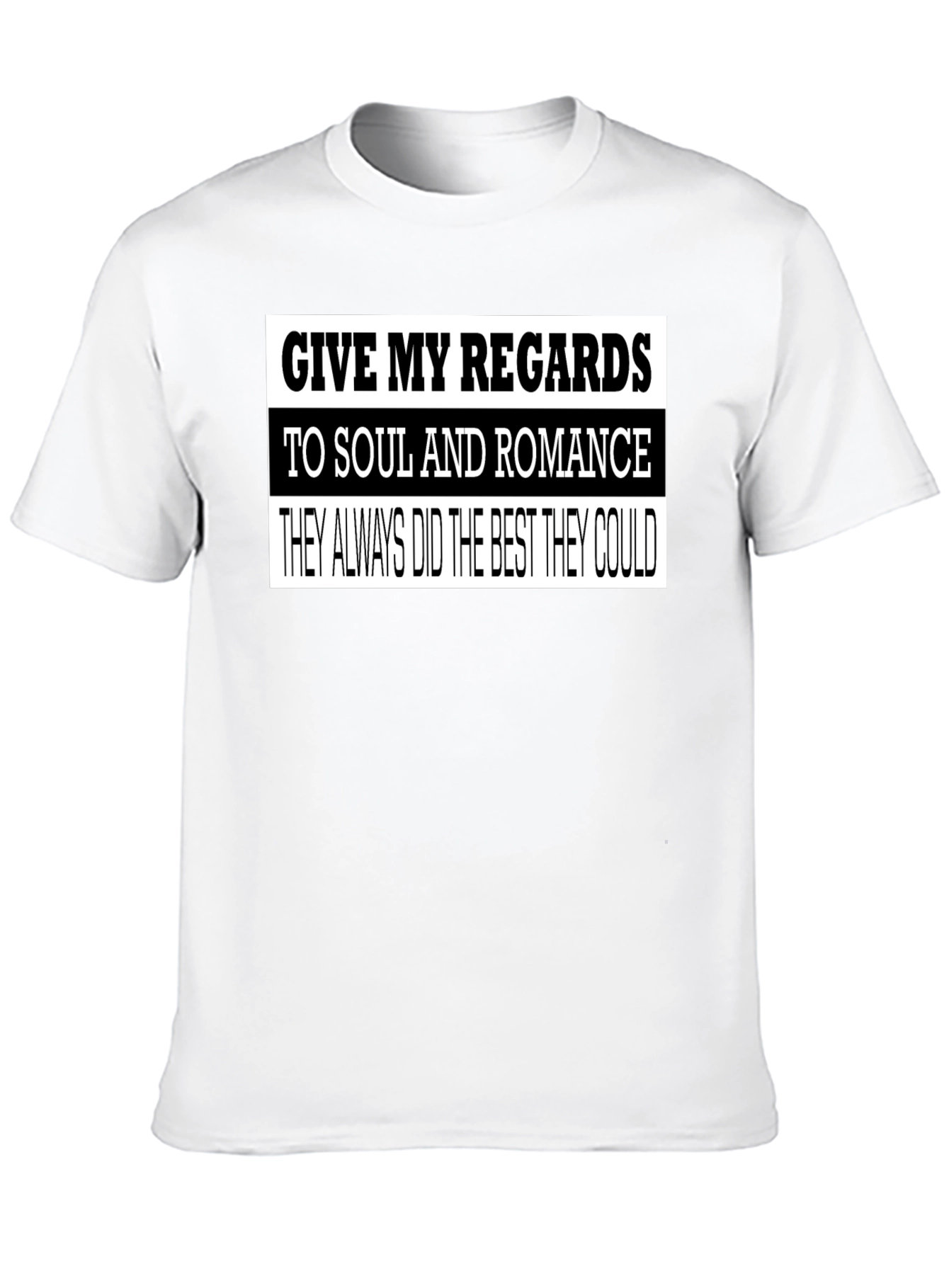 Soul & Romance Graphic Tee - Black T-Shirt