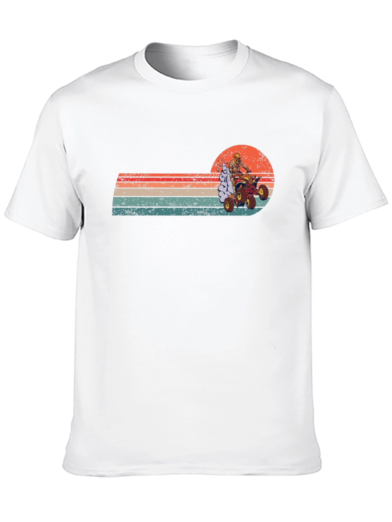 Retro ATV Rider T-Shirt - Off Road Adventure