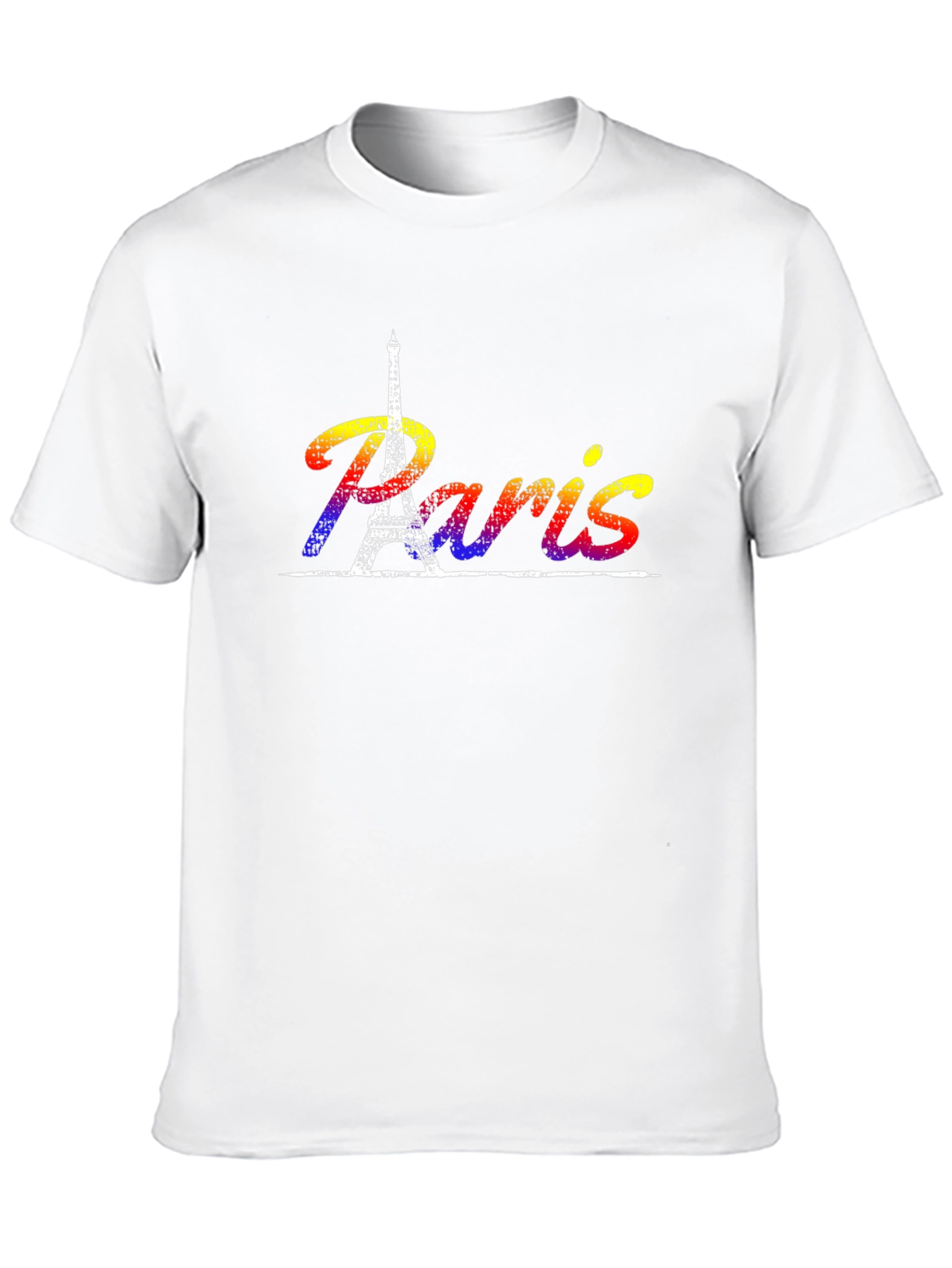 Paris Eiffel Tower Rainbow T-Shirt