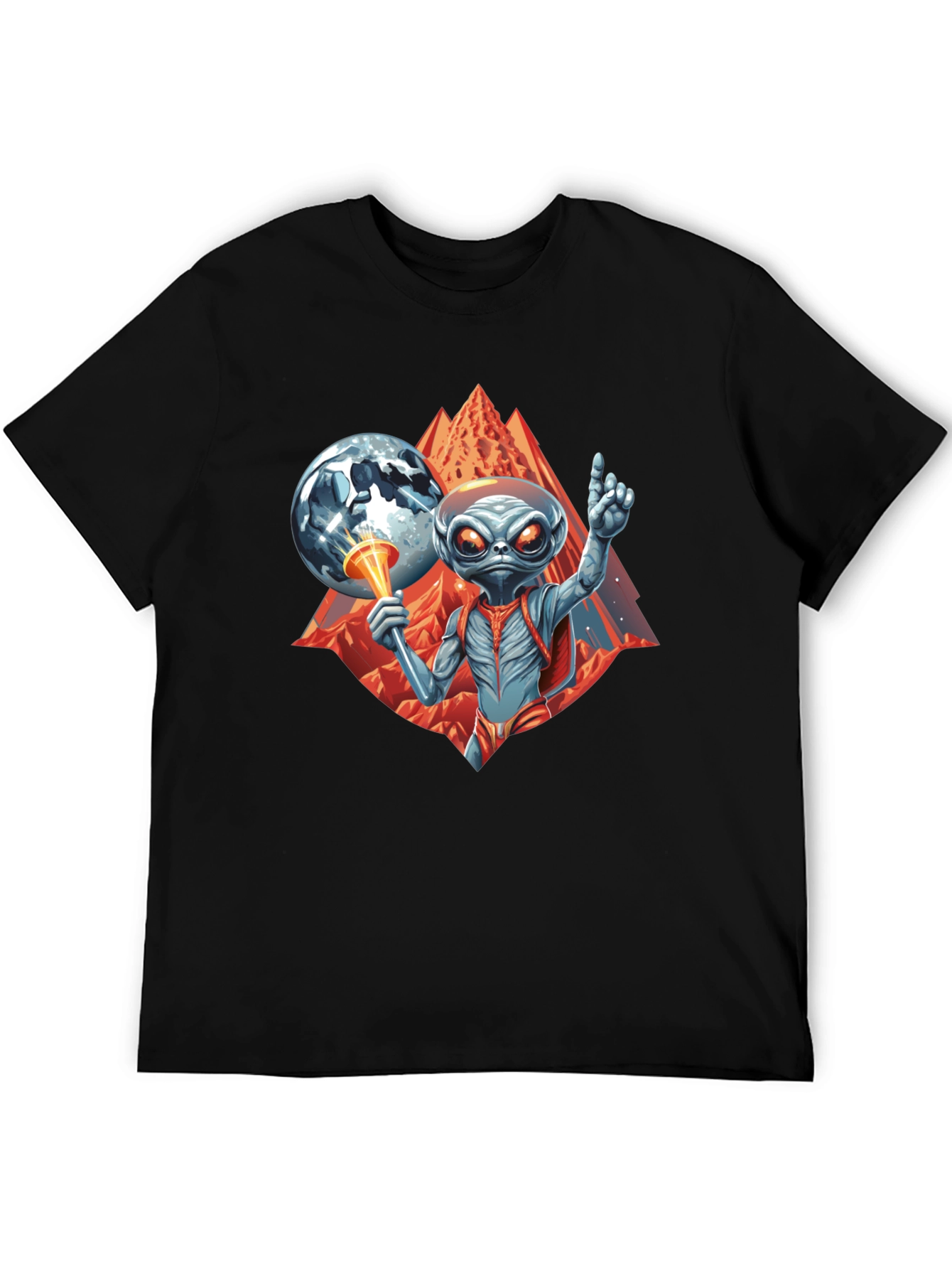 Alien Invasion T-Shirt - Sci-Fi Graphic Tee