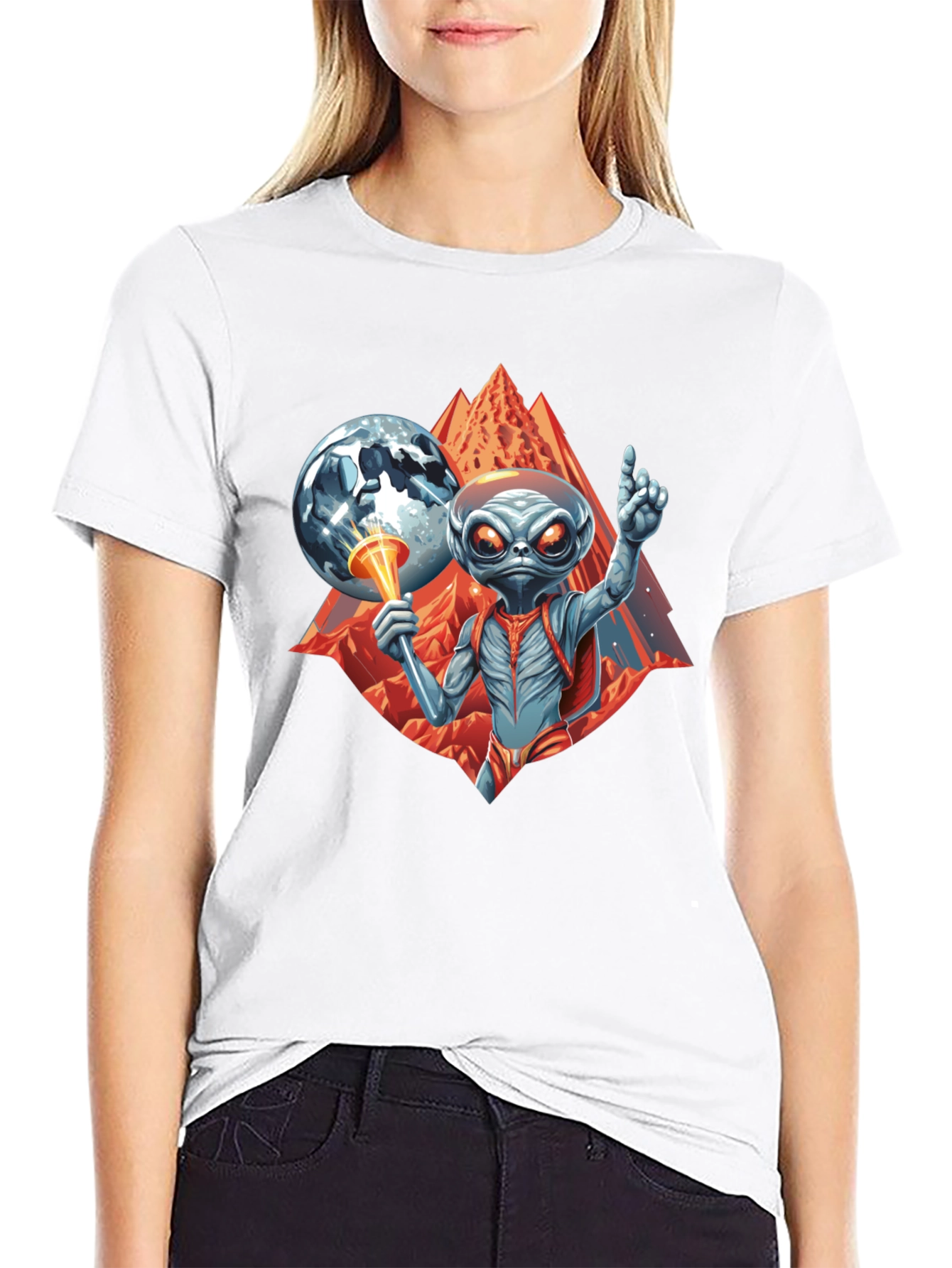 Alien Invasion T-Shirt - Sci-Fi Graphic Tee