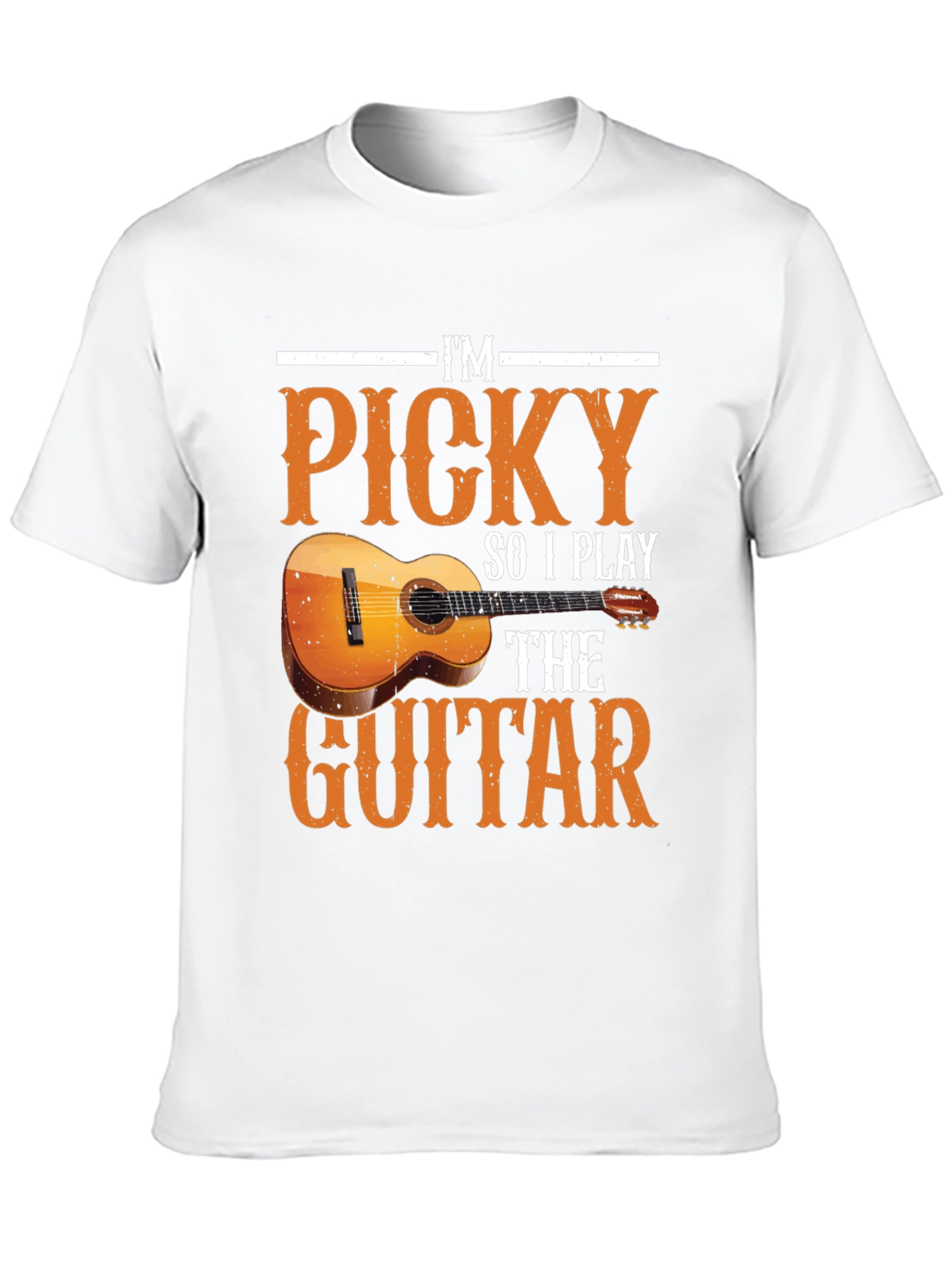 Picky Guitarist Graphic T-Shirt - Music Lover Tee