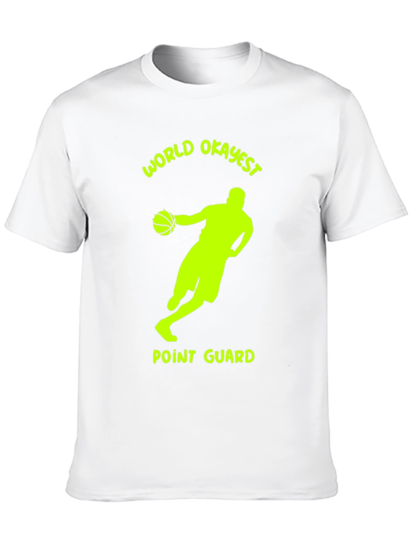 World Okayest Point Guard T-Shirt - Basketball Tee