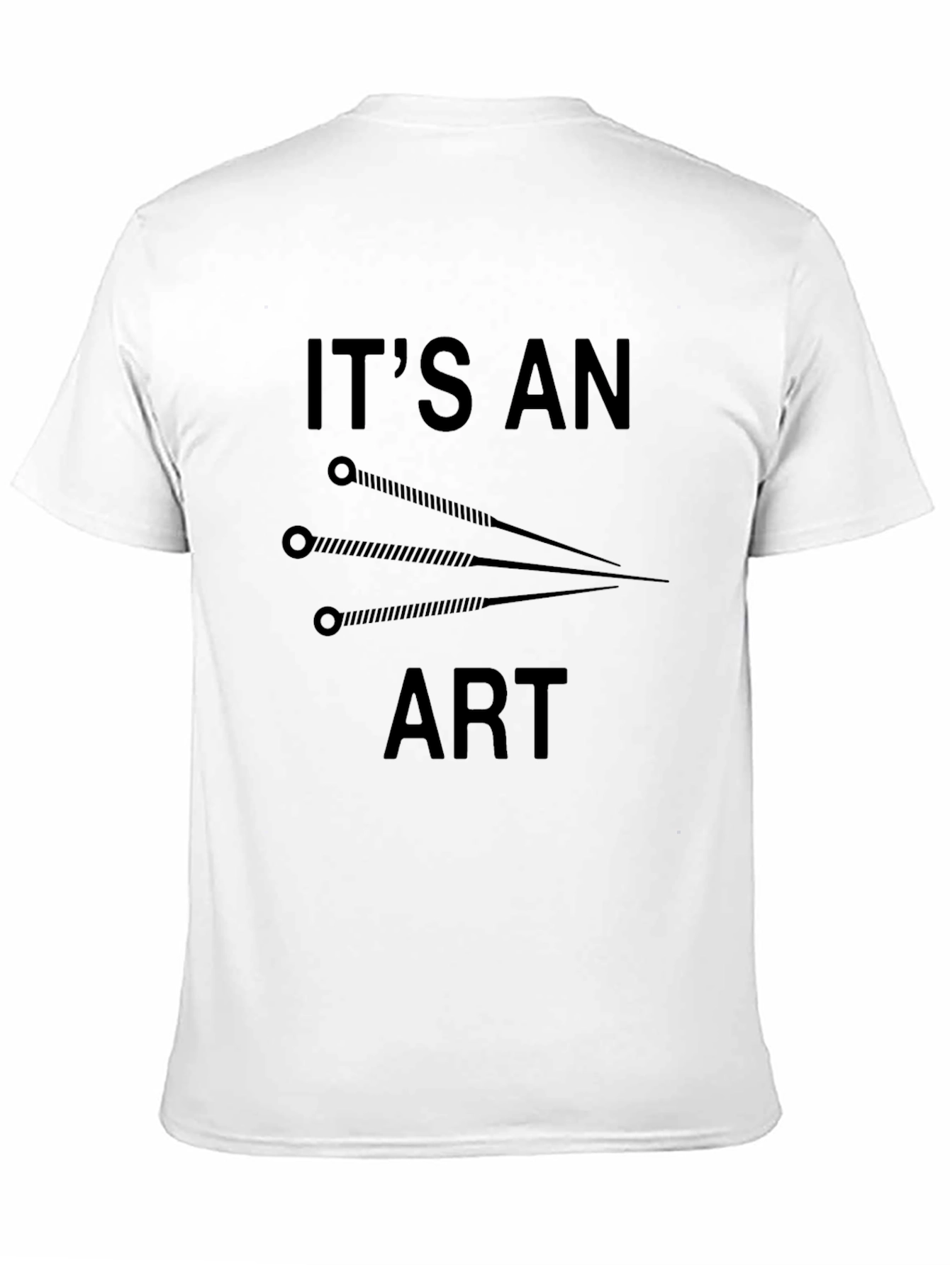 Acupuncture Art Black T-Shirt