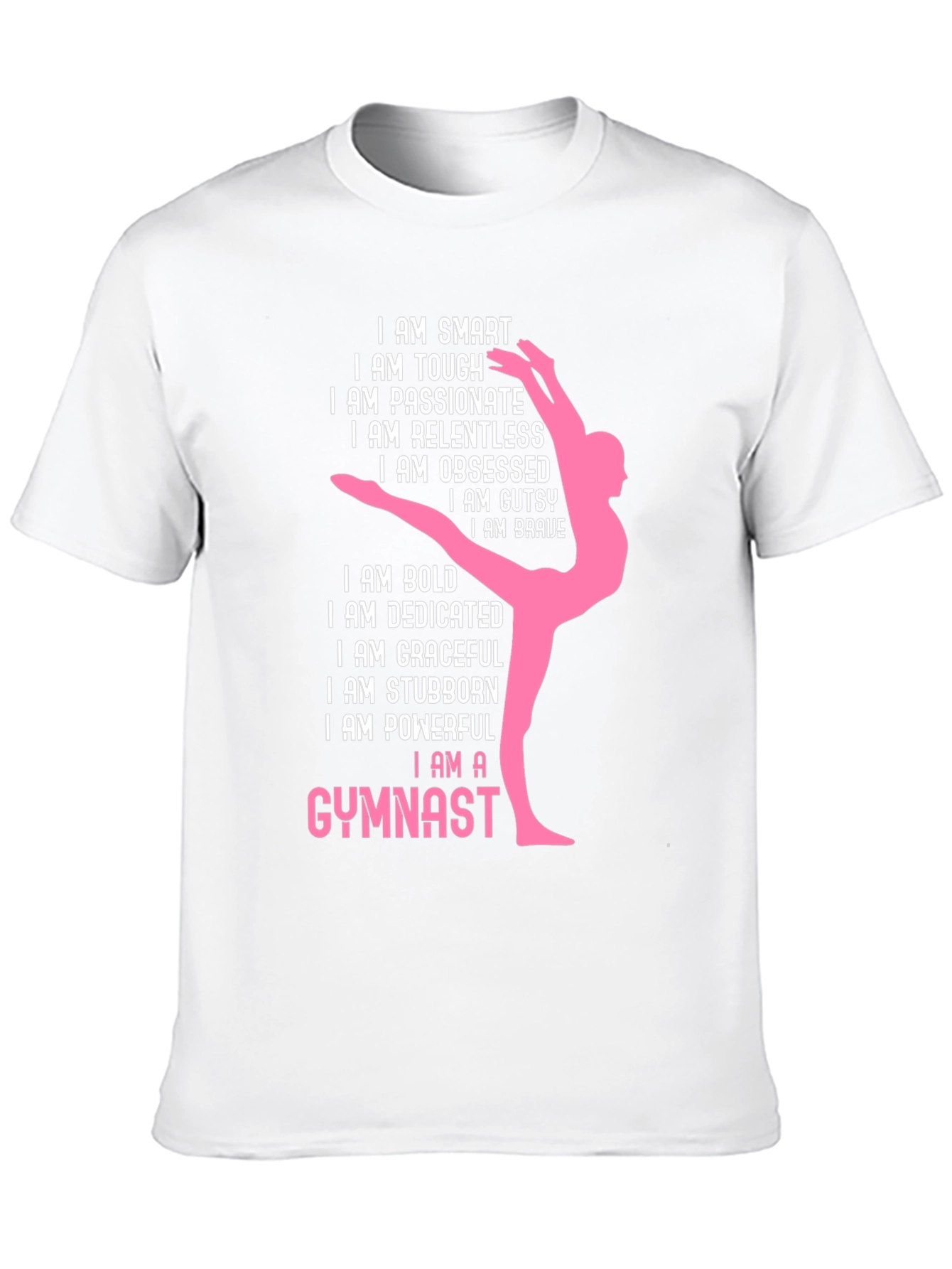 Gymnast T-Shirt - Smart Tough Passionate Gymnast Tee