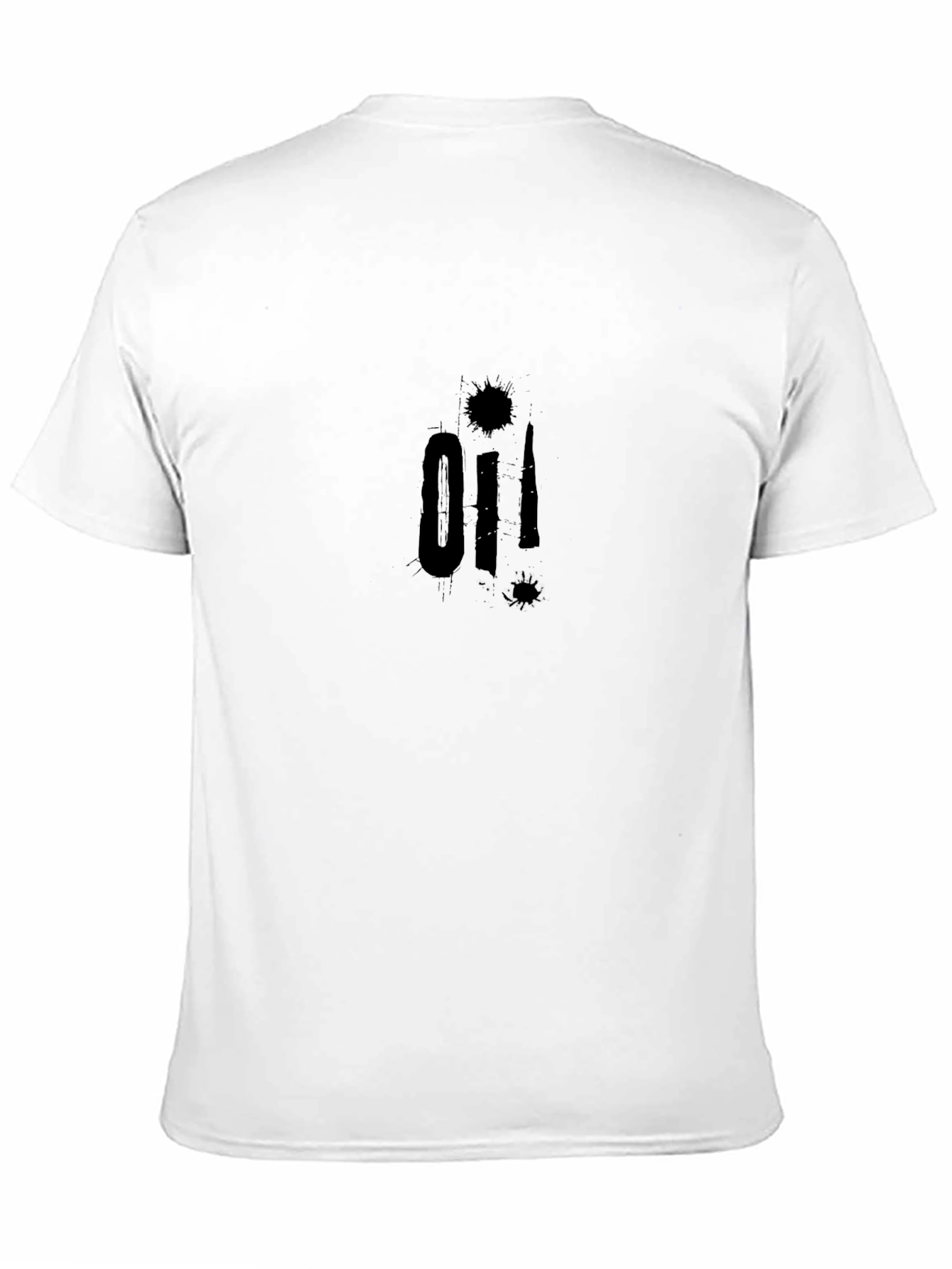 Graphic Black T-Shirt - 01! Design Casual Wear