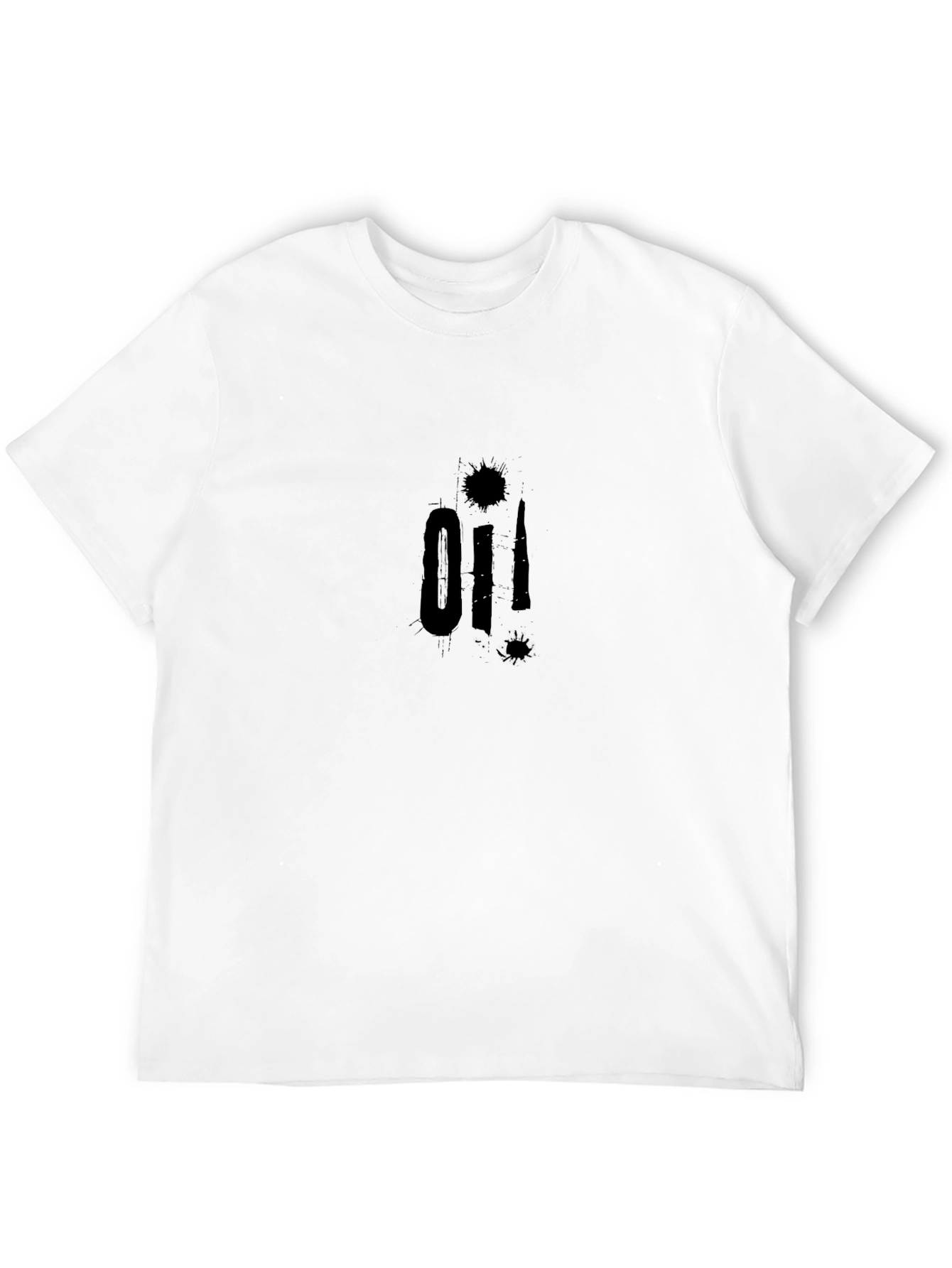 Graphic Black T-Shirt - 01! Design Casual Wear