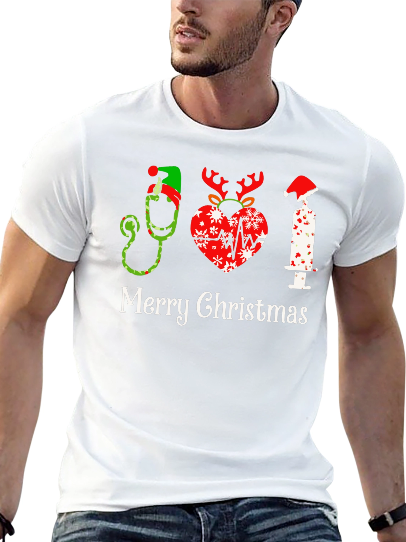 Medical Christmas T-Shirt - Holiday Health Professional Tee