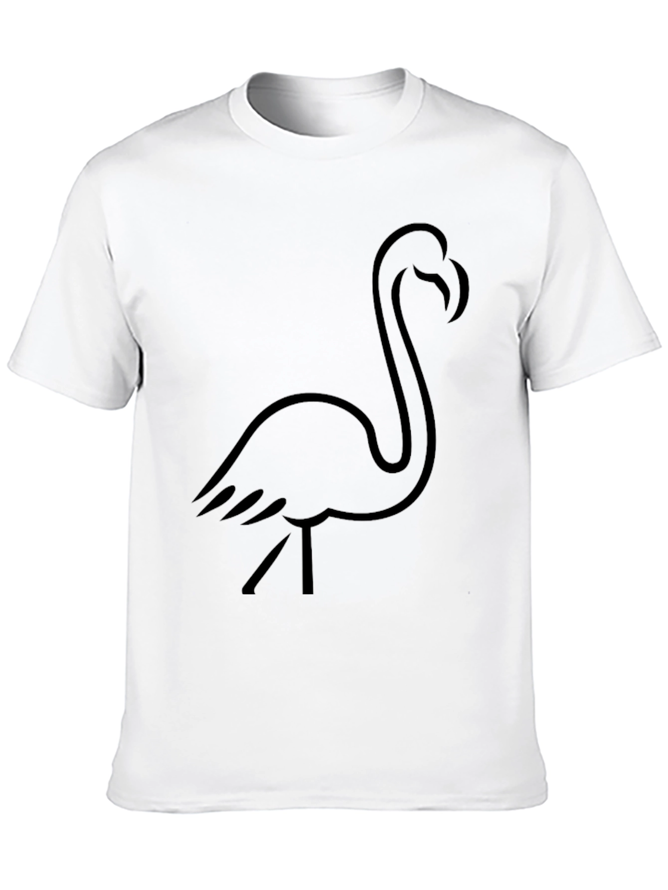 Black Flamingo Graphic Tee - Mens