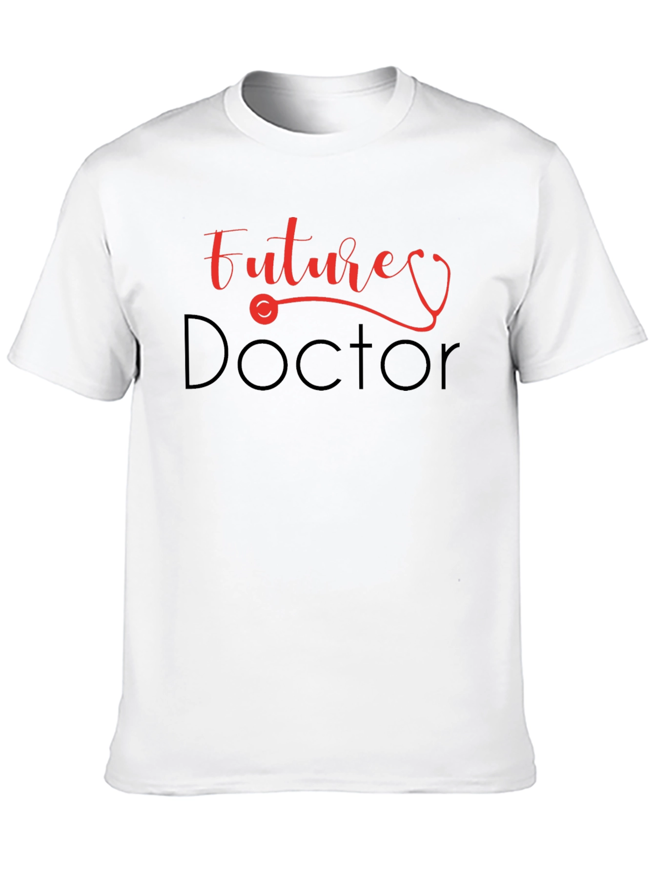 Future Doctor Graphic Tee - Black