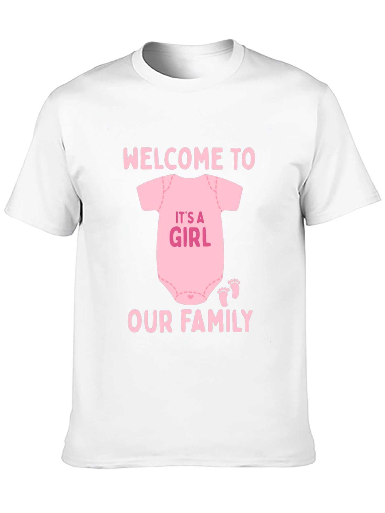 Welcome to Our Family Baby Girl T-Shirt