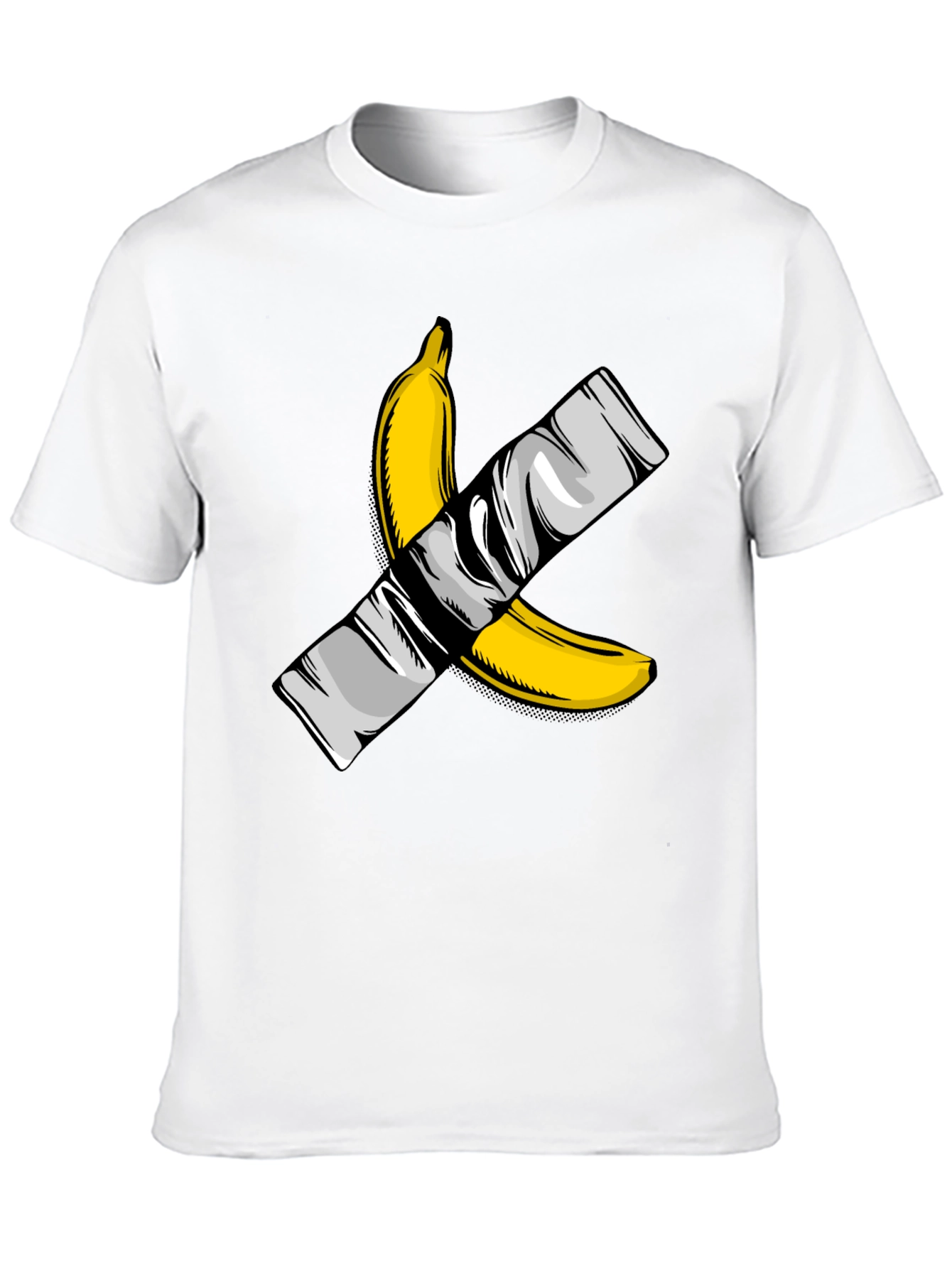 Banana Duct Tape Graphic T-Shirt - Edgy Streetwear