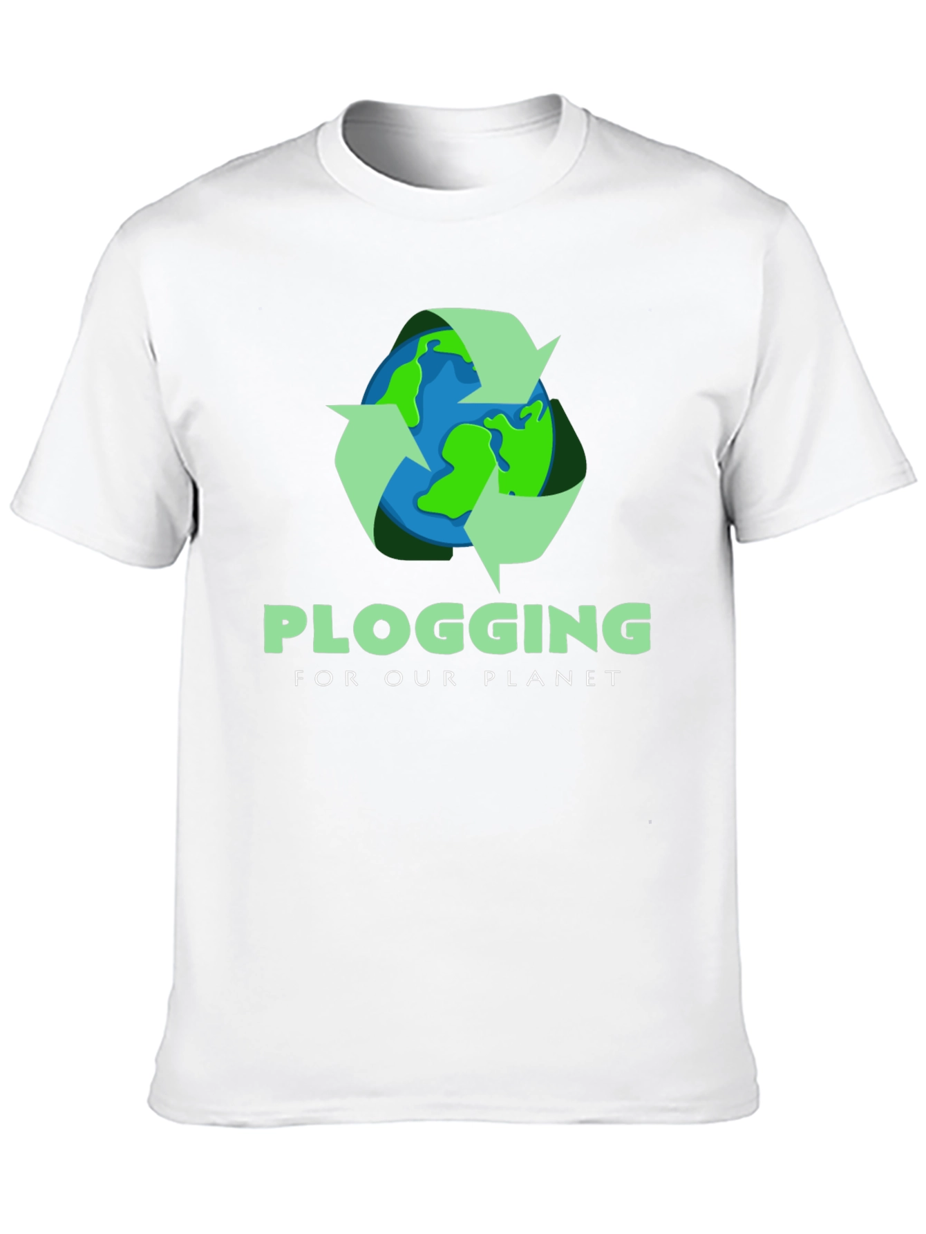 Eco-Friendly Plogging T-Shirt: Clean Our Planet!