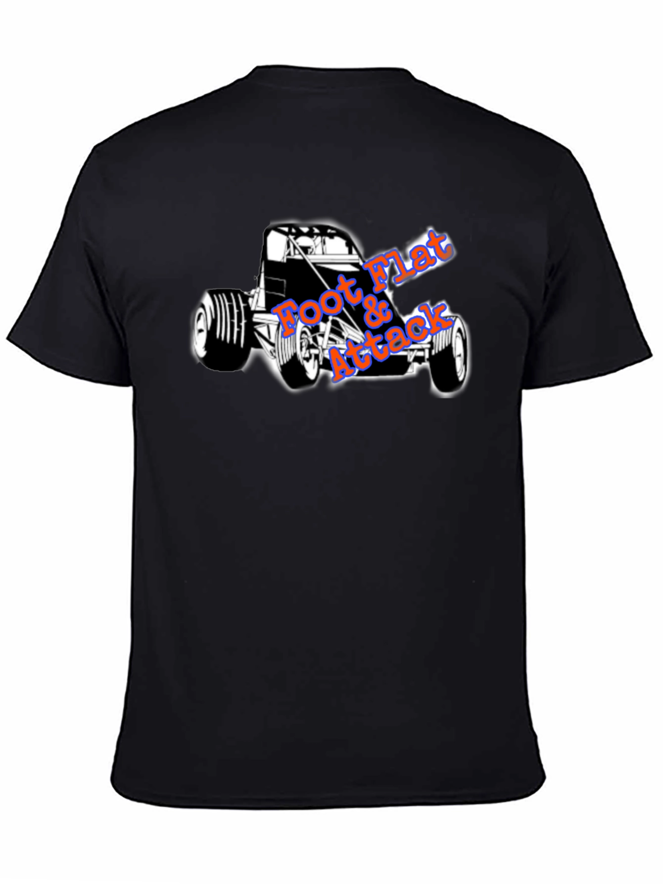 Foot Flat Attack Racing T-Shirt
