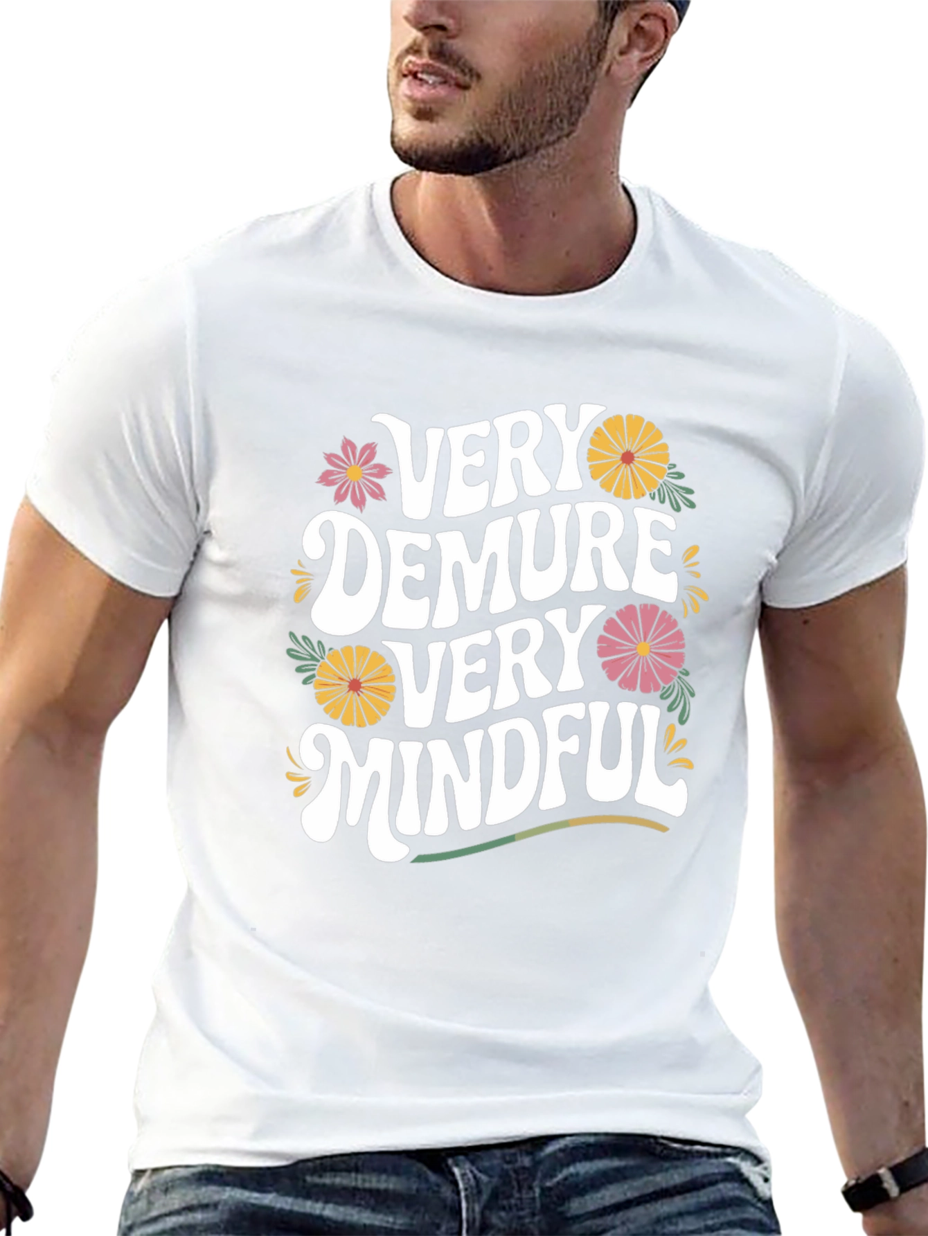 Very Demure Very Mindful Graphic Tee