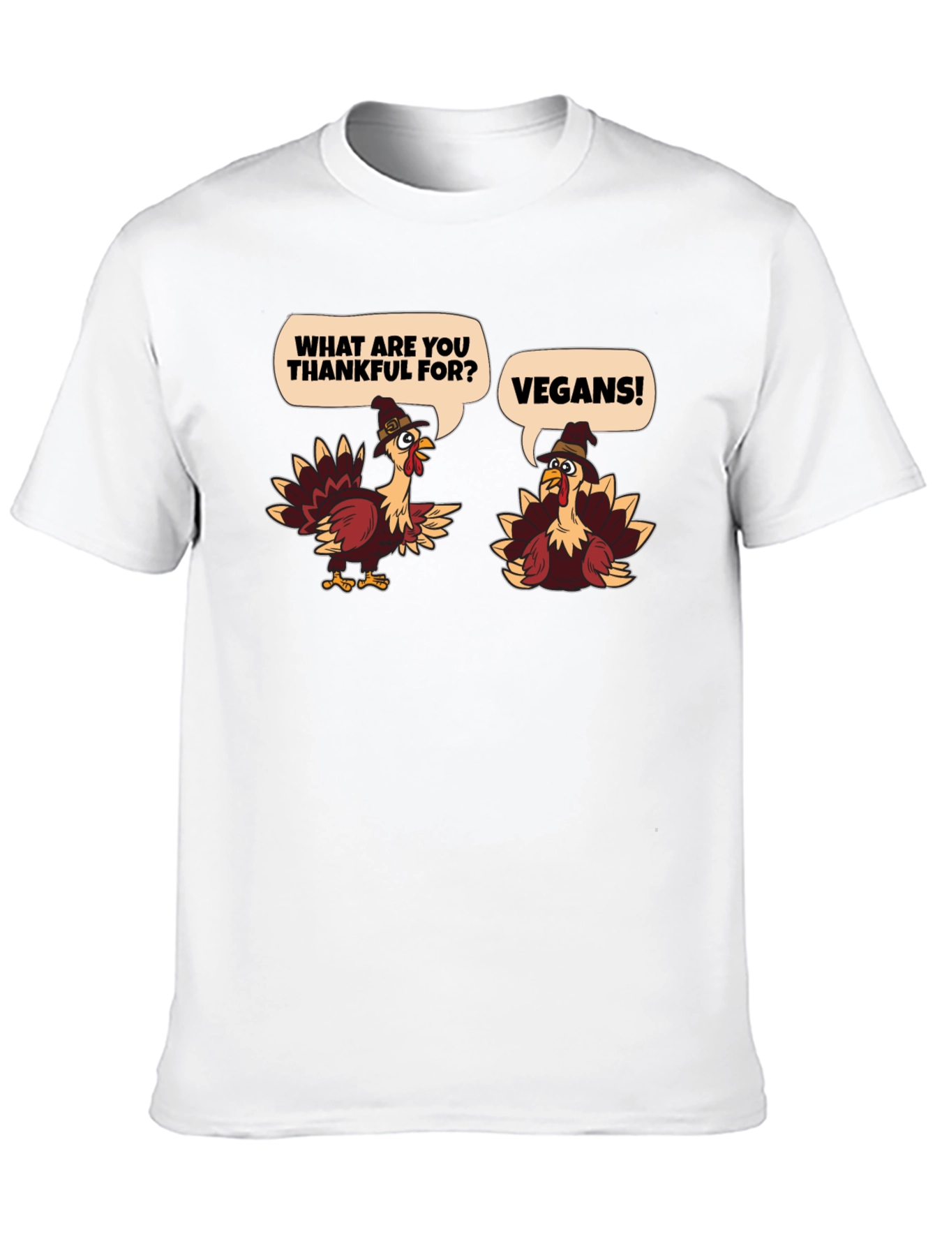 Vegan Thanksgiving Turkey T-Shirt