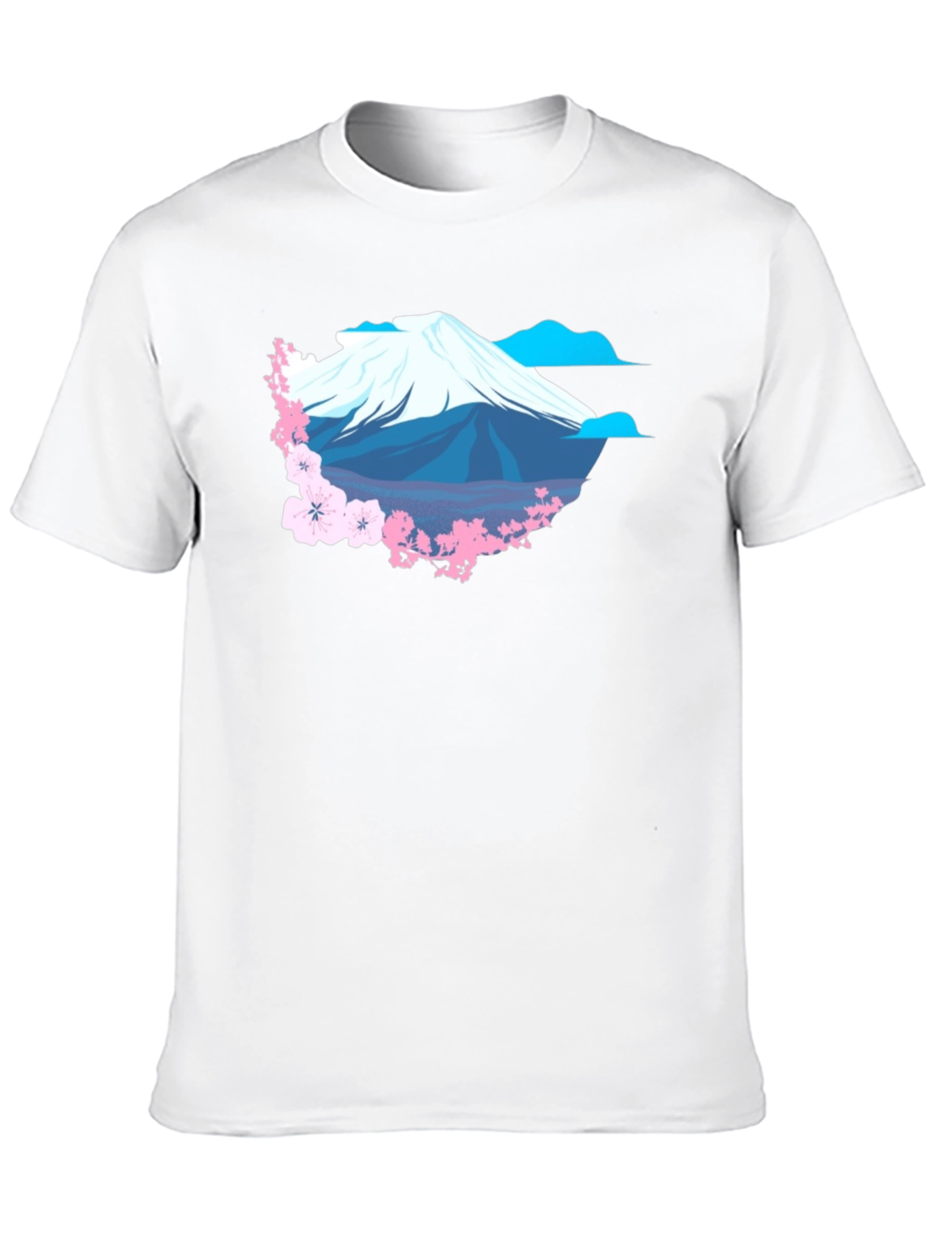 Mount Fuji Cherry Blossom T-Shirt