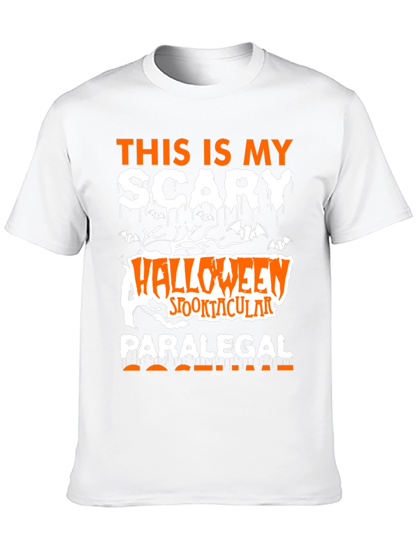 Scary Halloween Paralegal T-Shirt