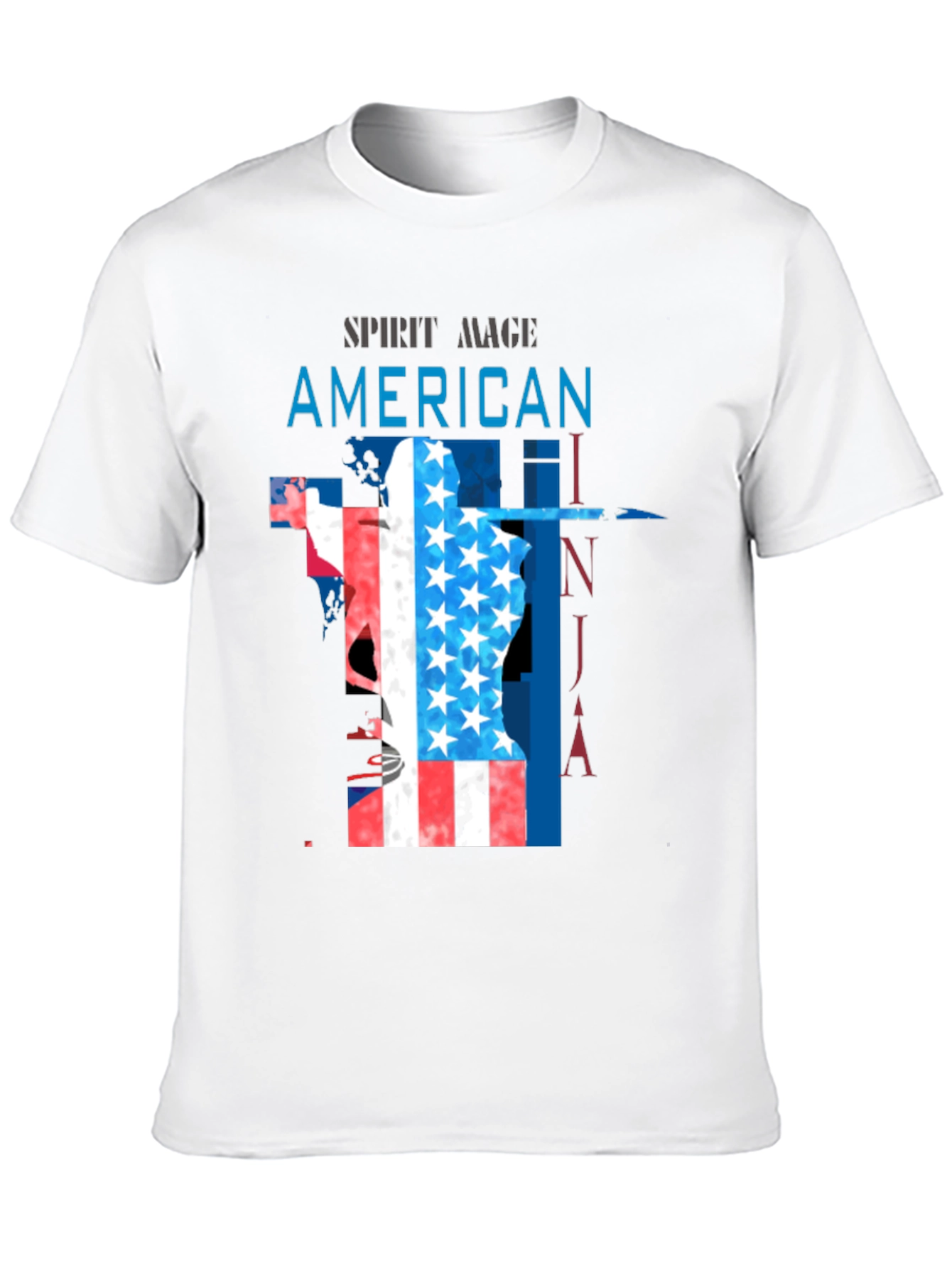American Ninja Spirit Mage Black T-Shirt