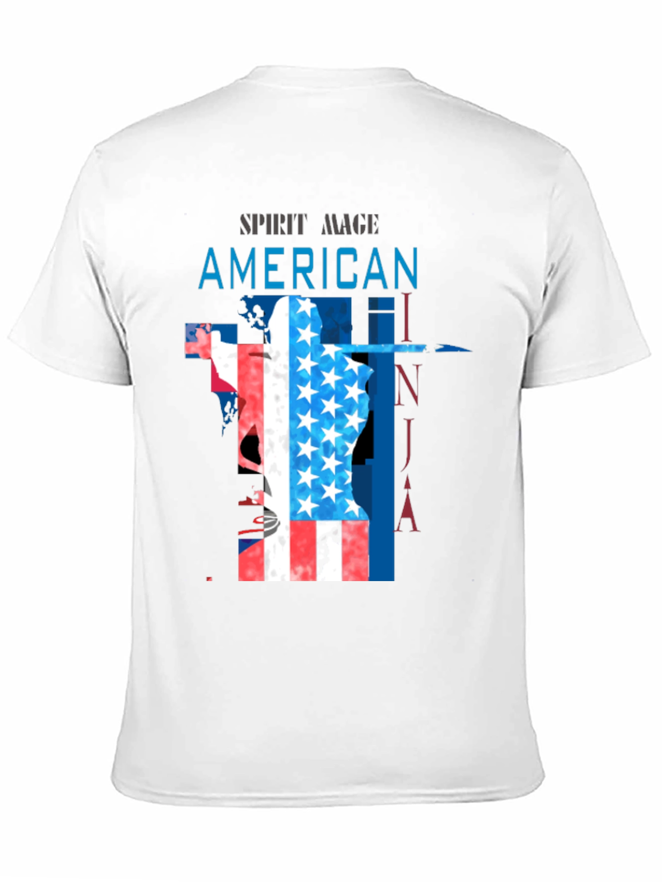 American Ninja Spirit Mage Black T-Shirt