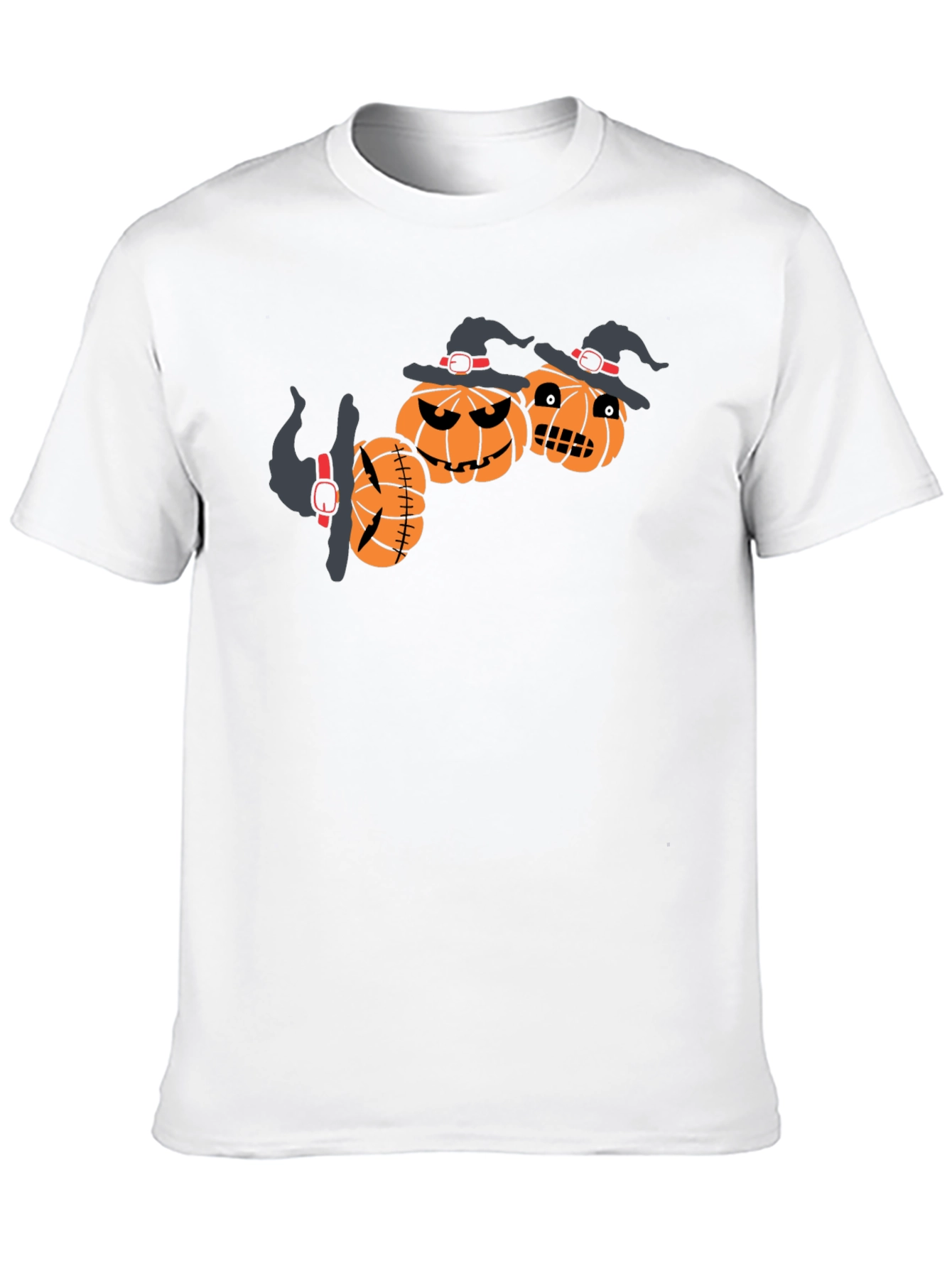 Halloween Pumpkin Witch T-Shirt