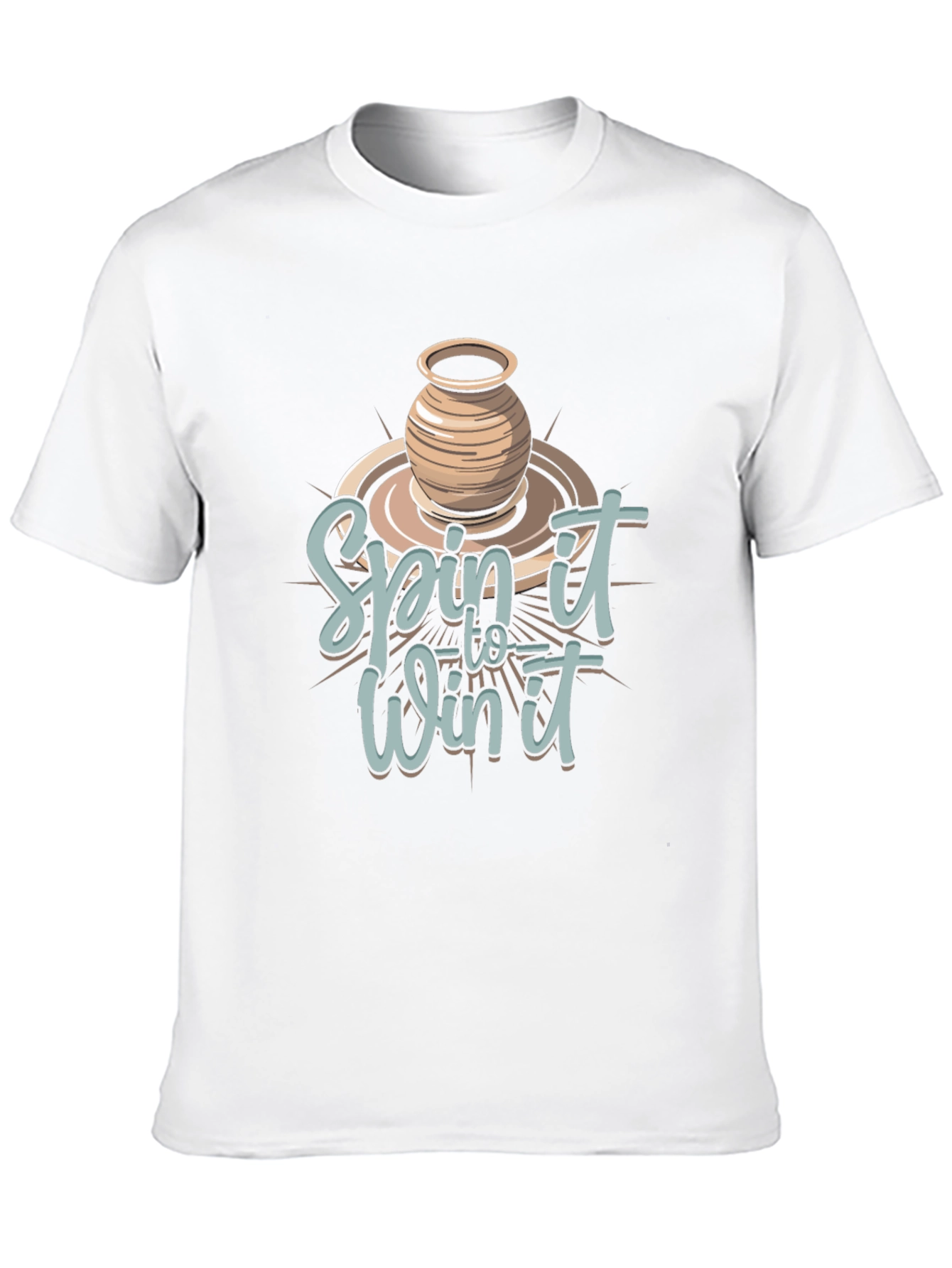 Spin It to Win It Pottery T-Shirt