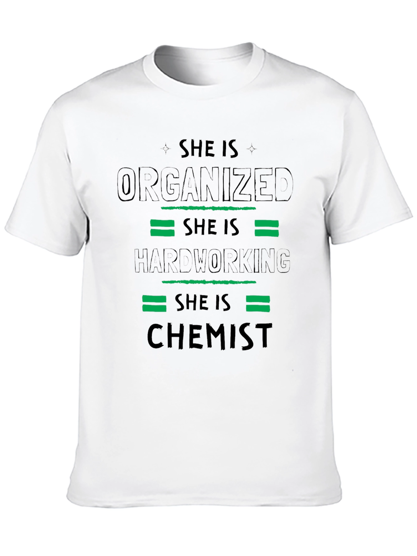 She Is Chemist Graphic Tee
