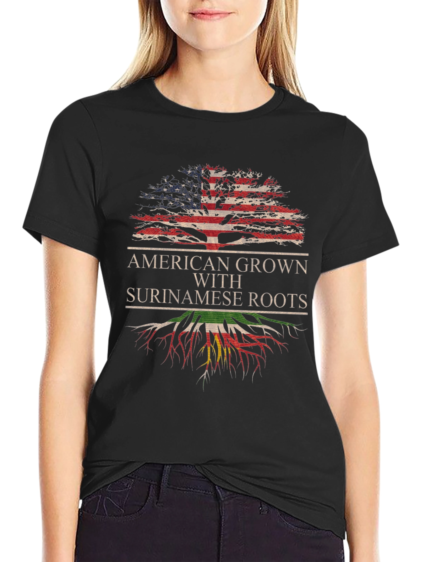 American Grown with Surinamese Roots T-Shirt
