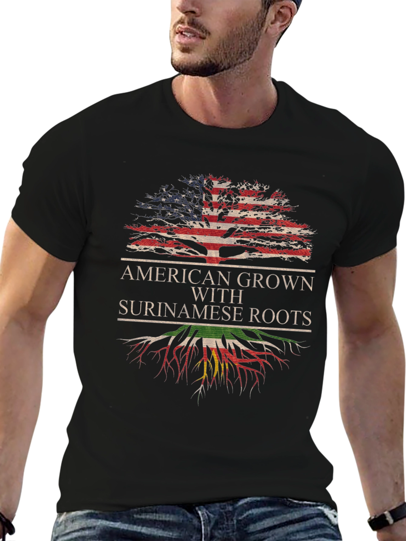 American Grown with Surinamese Roots T-Shirt
