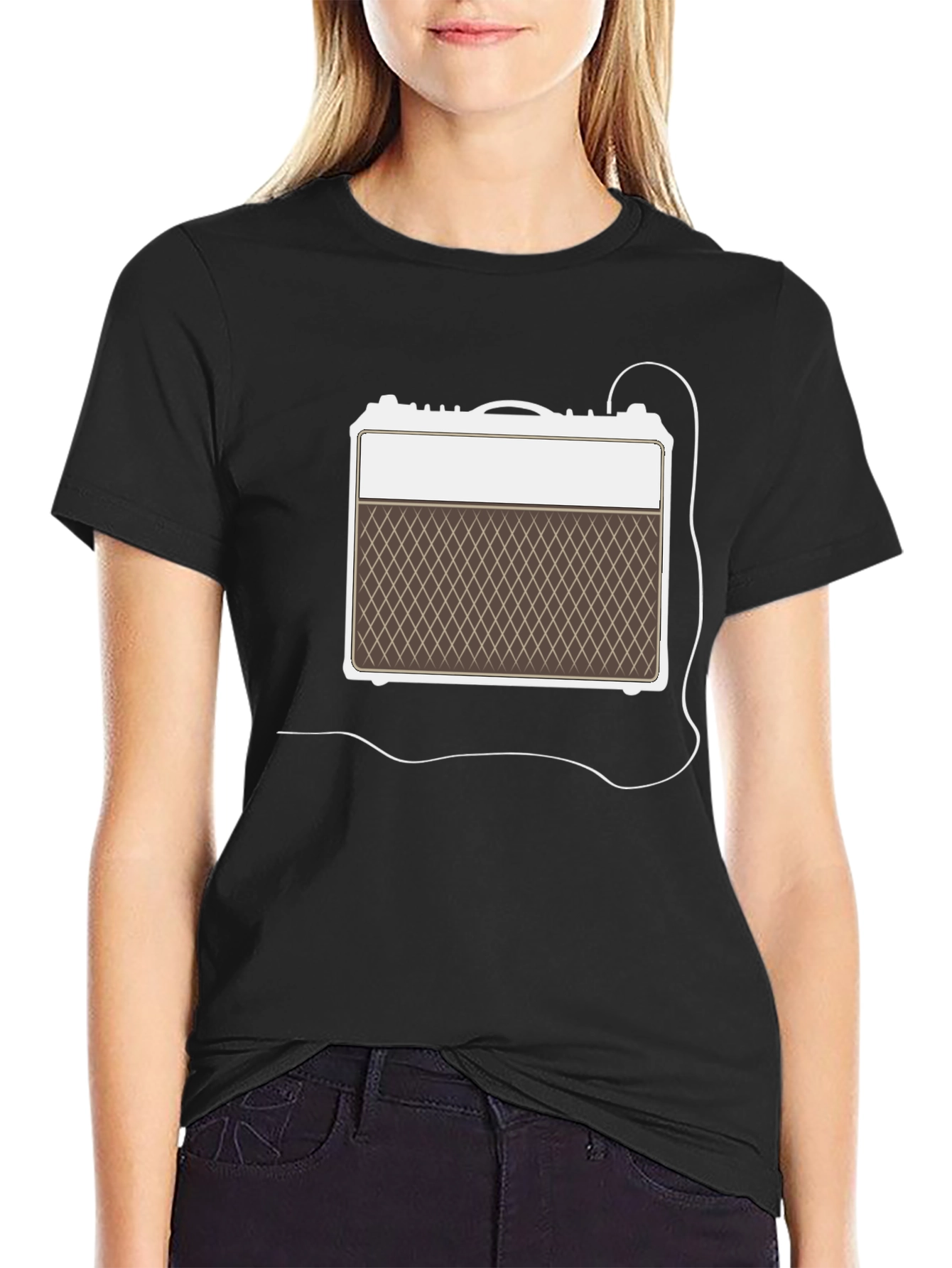 Amplifier Graphic T-Shirt - Black