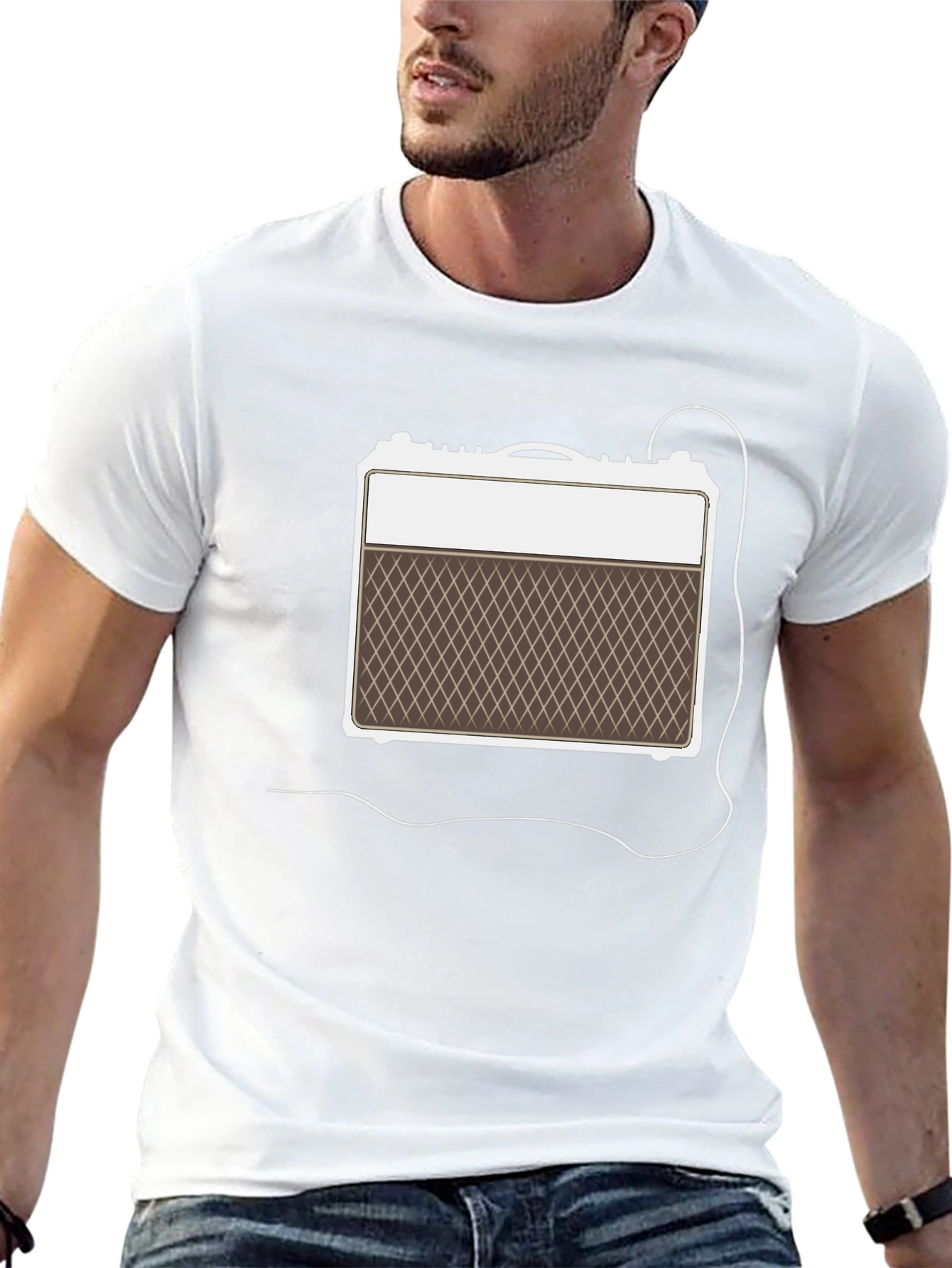 Amplifier Graphic T-Shirt - Black