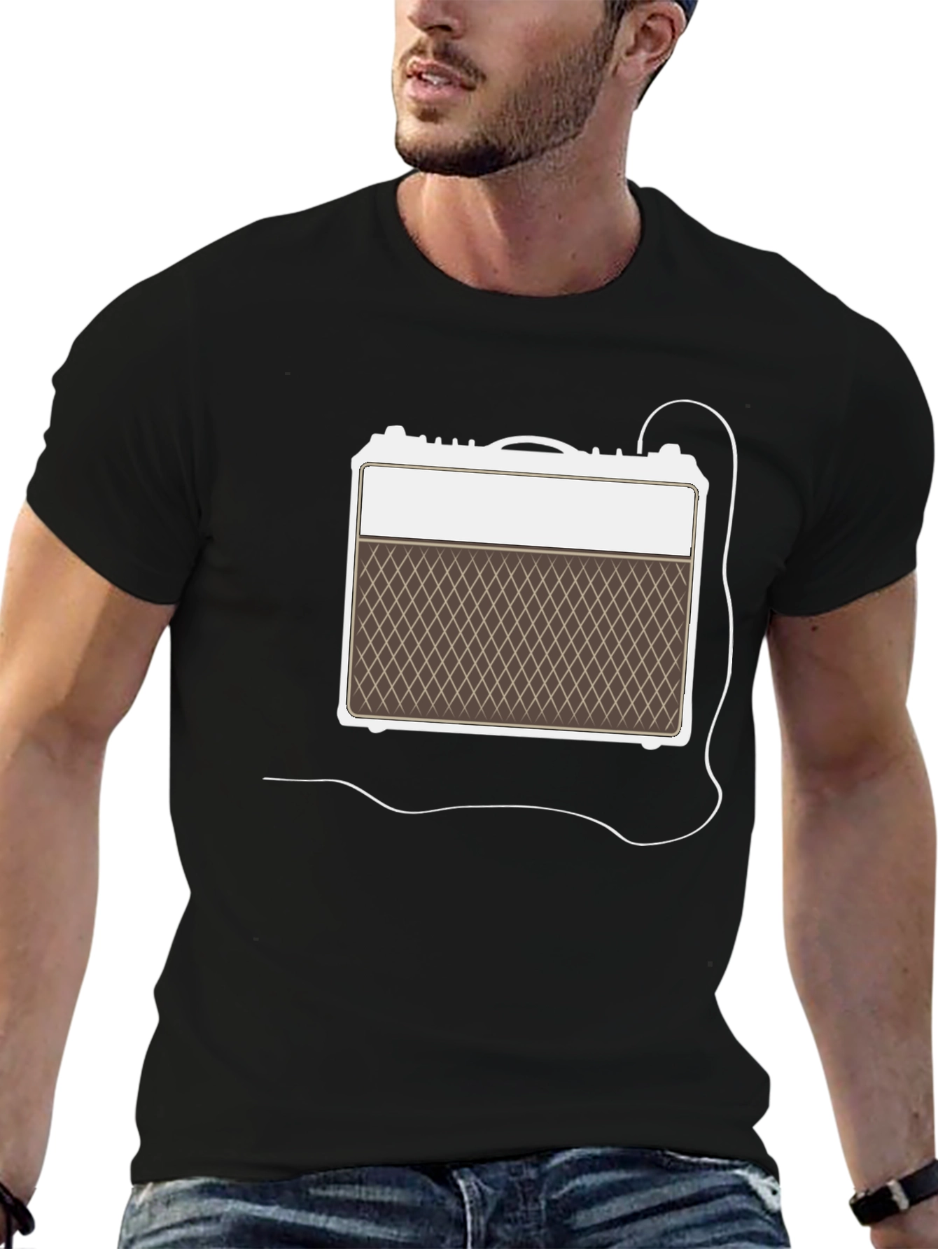 Amplifier Graphic T-Shirt - Black